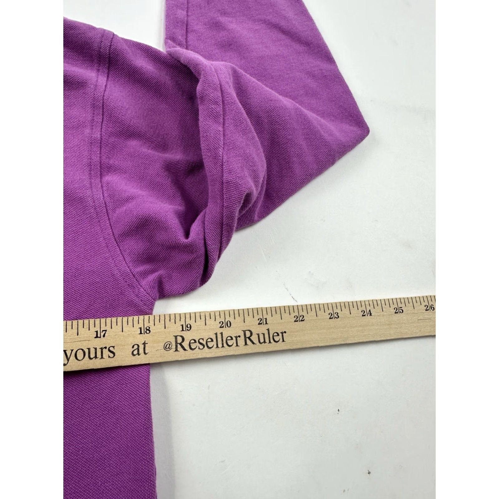 Vintage VINTAGE Giordano Shirt Womens Medium Purple Polo Long Sleeve Collared Ladies Size M / US 6-8 / IT 42-44 - 6 Thumbnail