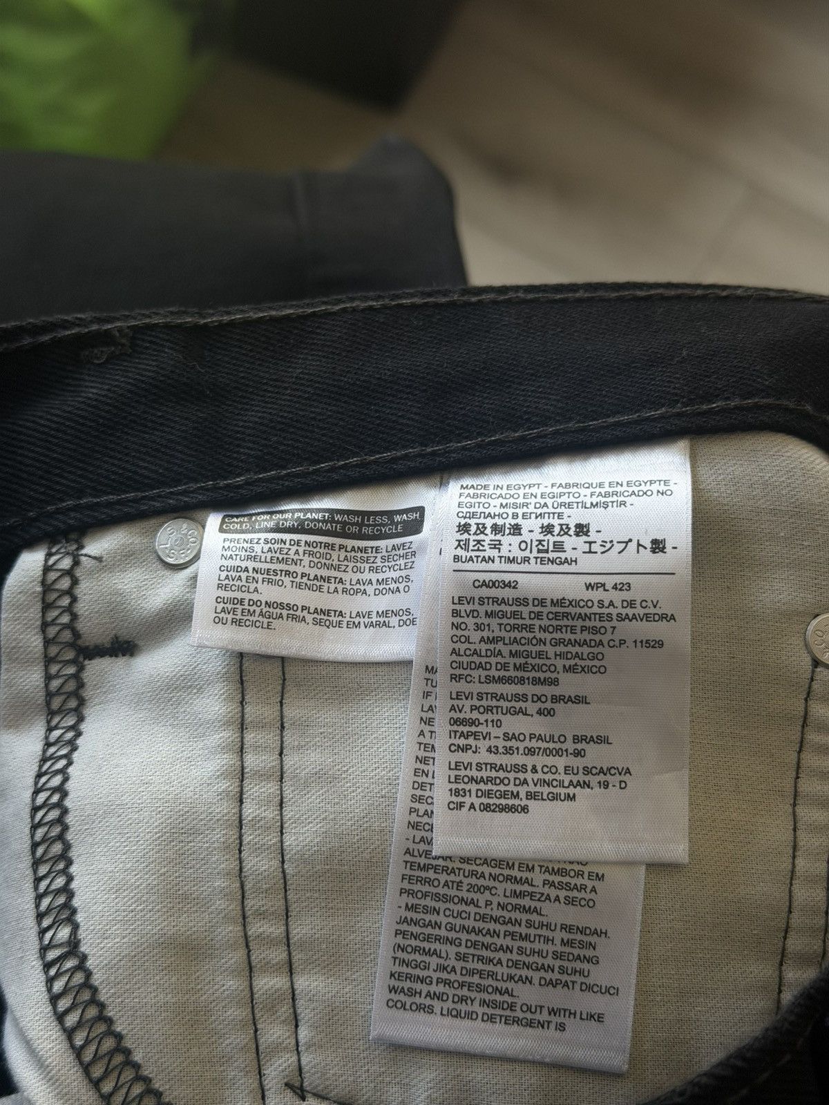 Levi's 505 Levi Slim Denim Jeans 34 Size US 34 / EU 50 - 6 Thumbnail