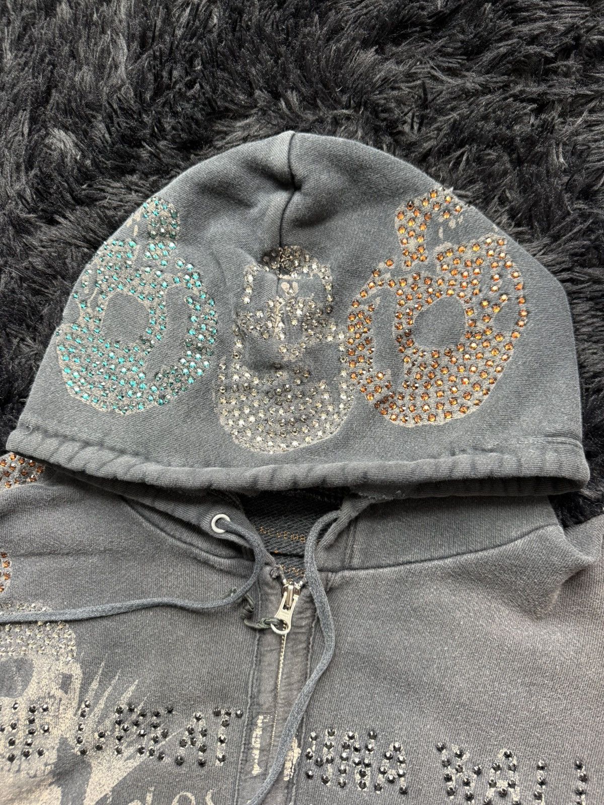 The Great China Wall Swarovski Skull Hoodie Size US XL / EU 56 / 4 - 5 Thumbnail