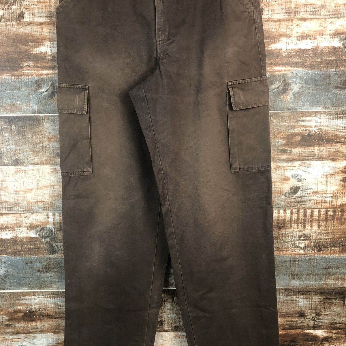 Japanese Brand DL Superga Sportwear Brown Cargo Multipocket Pants #C094 Size US 30 / EU 46 - 5 Thumbnail
