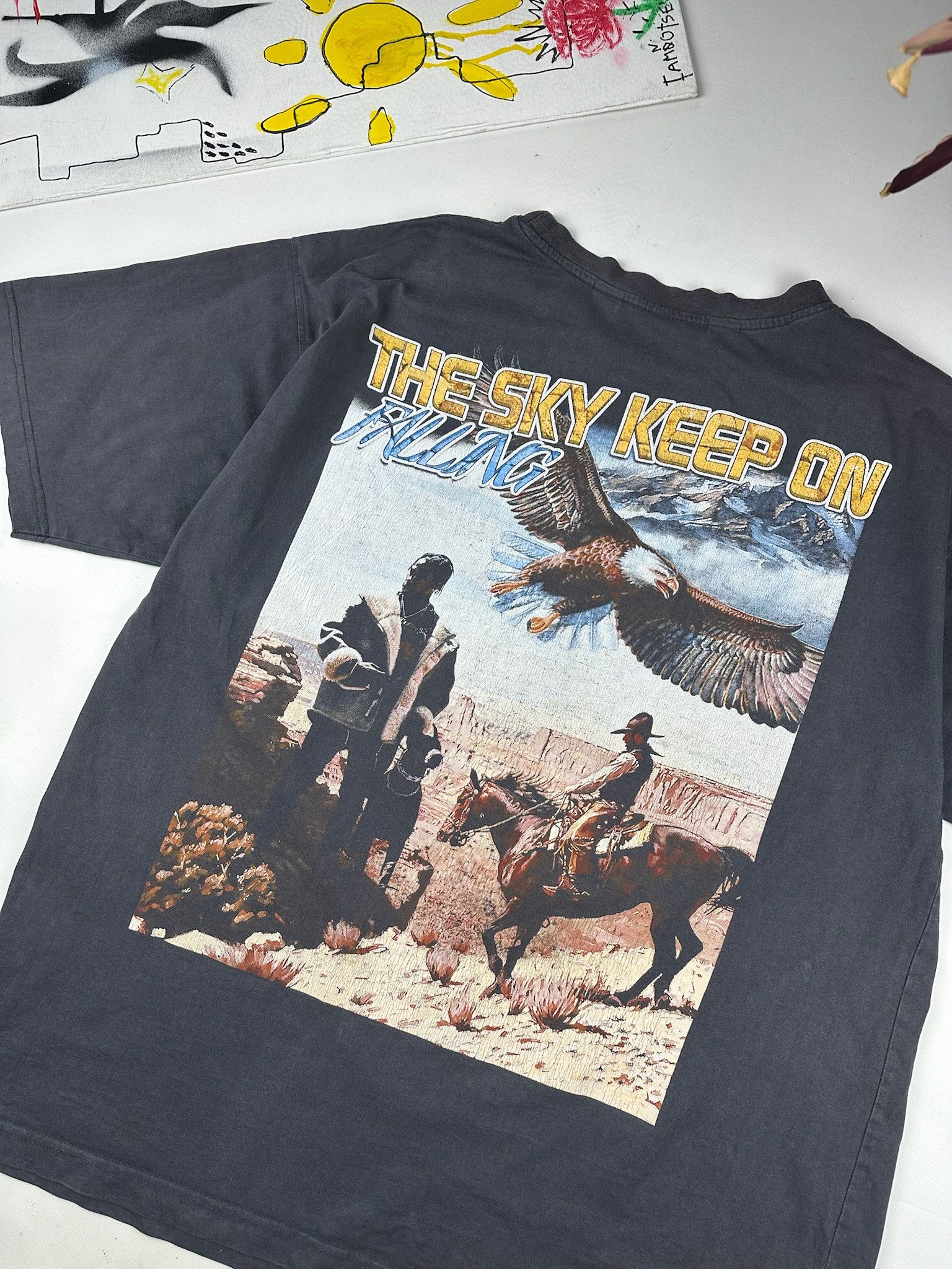 Marino Morwood 2019 Marino Morwood Travis Scott DBR Rap Tee Shirt Size US XXL / EU 58 / 5 - 9 Thumbnail