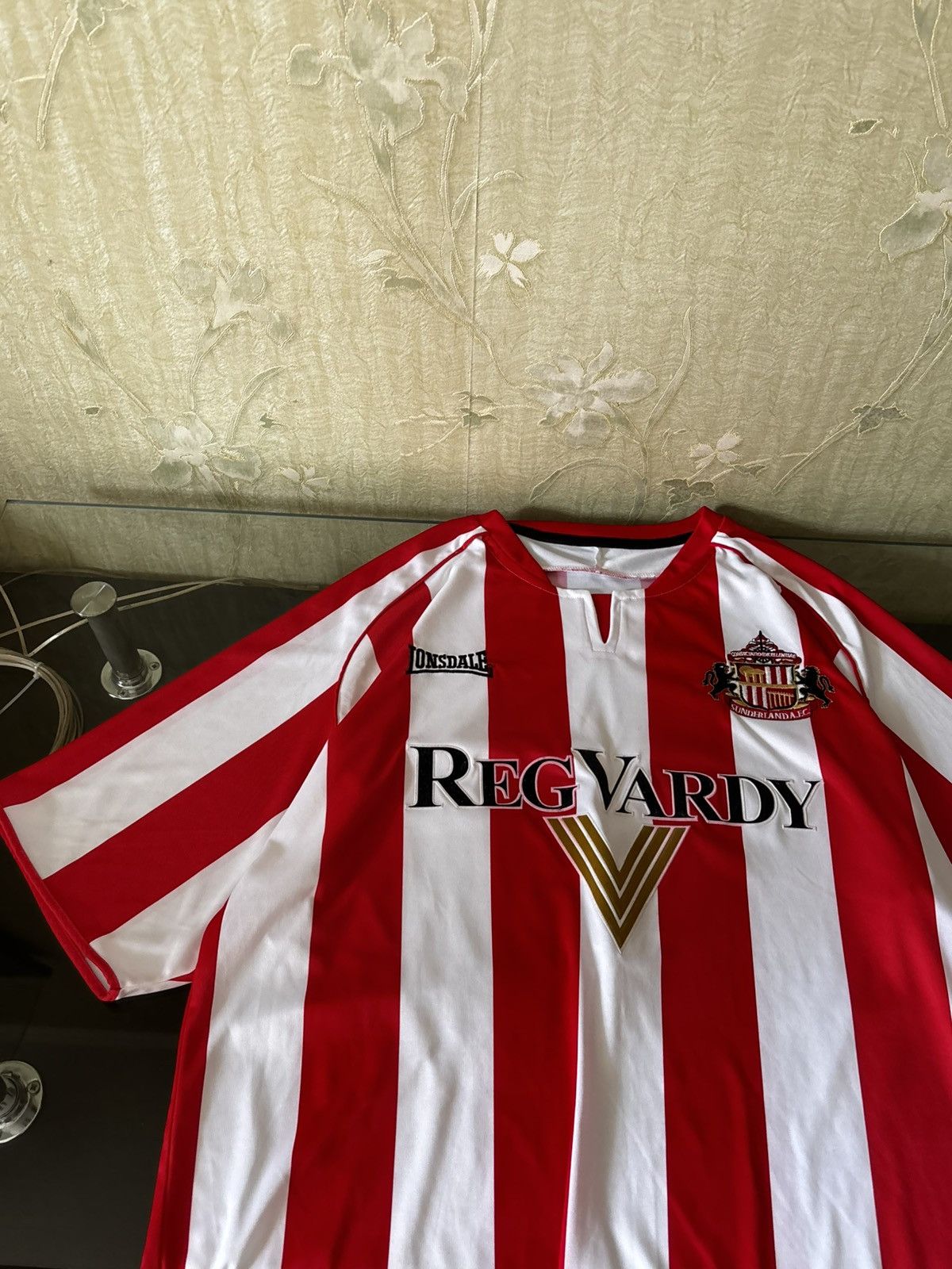 Lonsdale 🔥 Sunderland jersey 🔥 Size US L / EU 52-54 / 3 - 6 Thumbnail