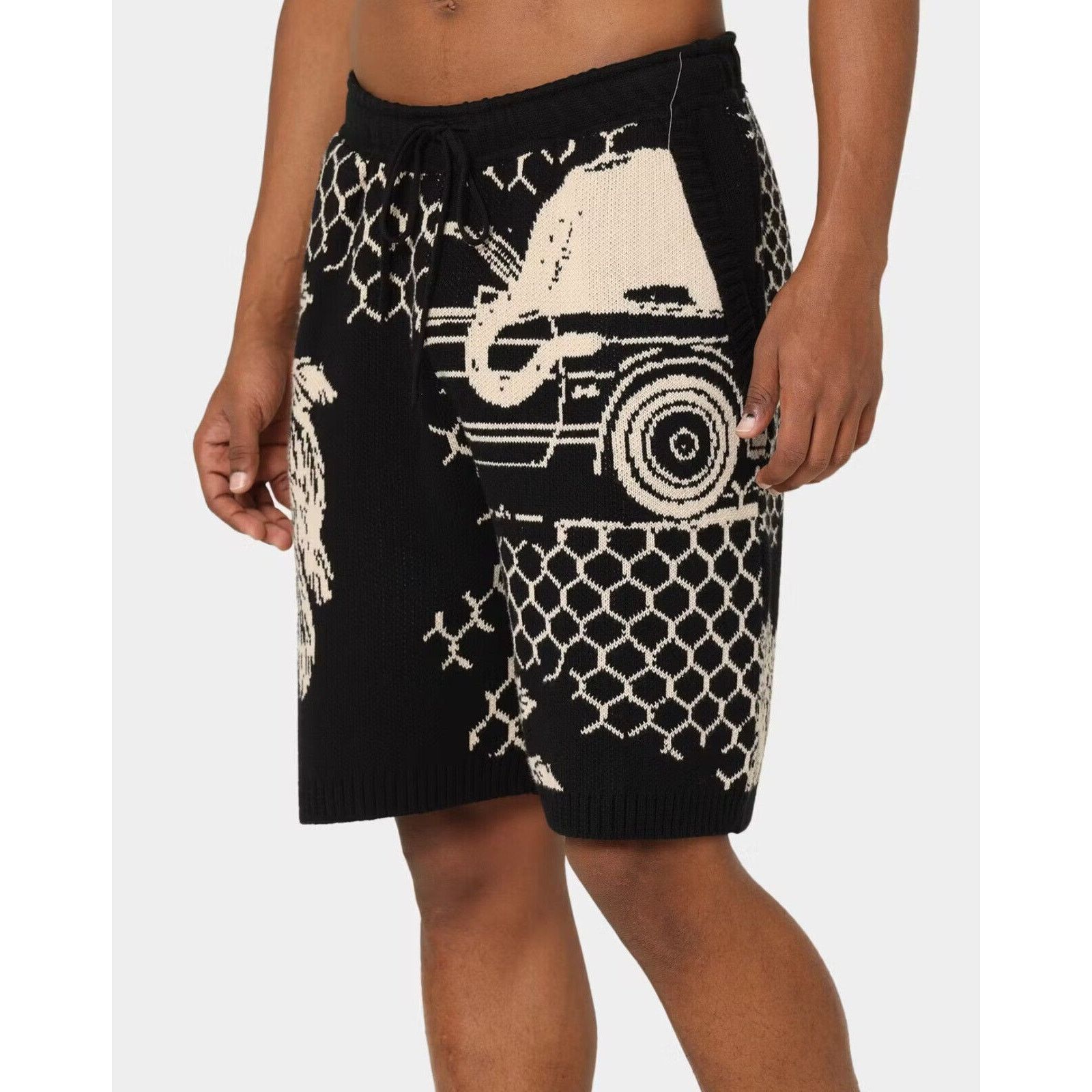 Honor the Gift Honor The Gift Men's Jungle Heavyweight Knit Shorts Size US 36 / EU 52 - 5 Thumbnail