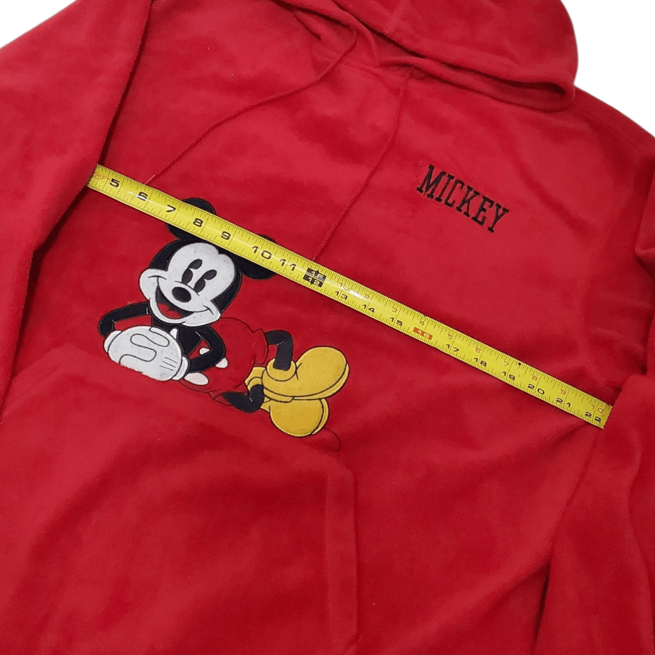 Vintage Y2K Mickey Mouse Embroidered Hoodie Size XL / US 12-14 / IT 48-50 - 5 Thumbnail