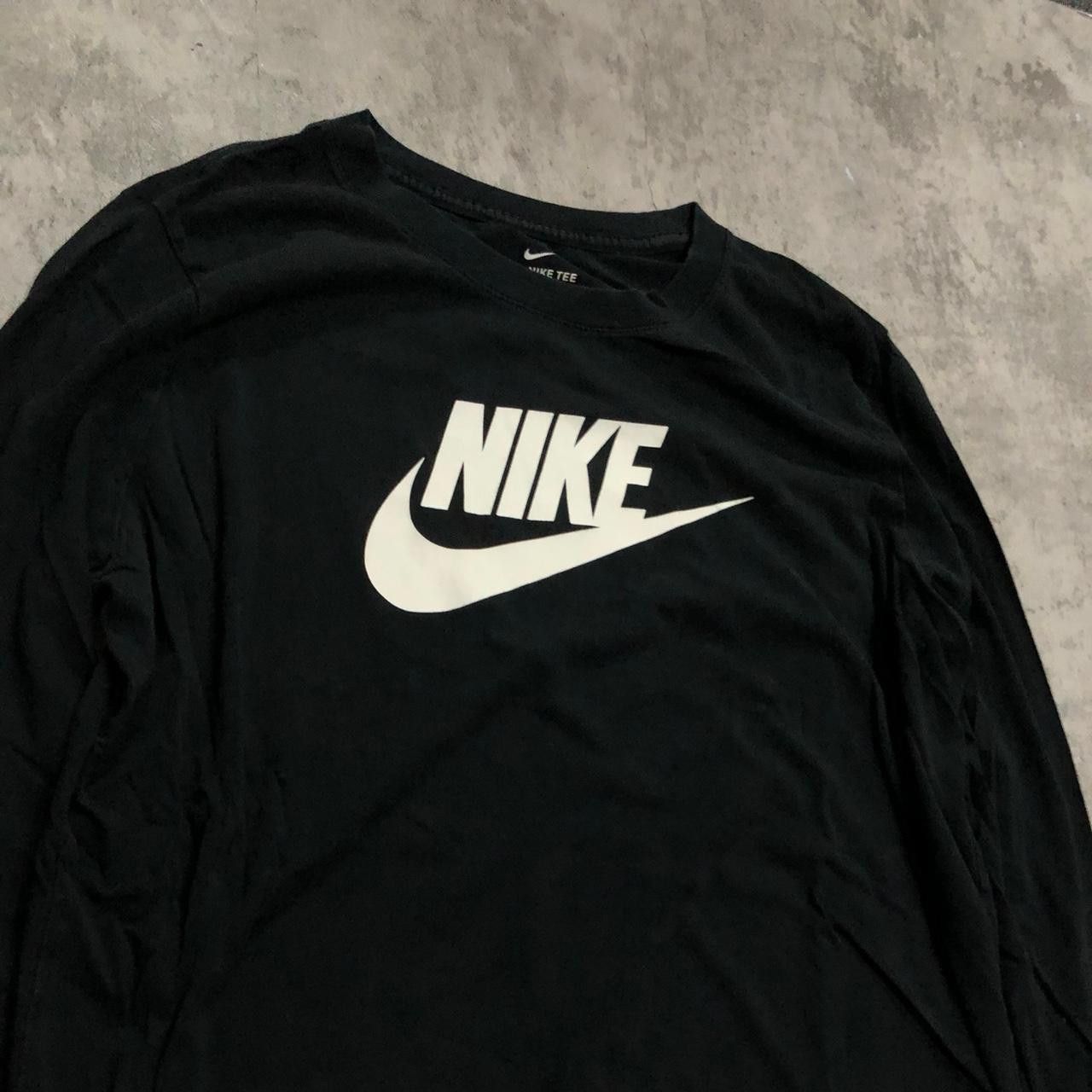 Nike Black Nike long sleeve T-shirt #NikeTee Size US XL / EU 56 / 4 - 2 Thumbnail