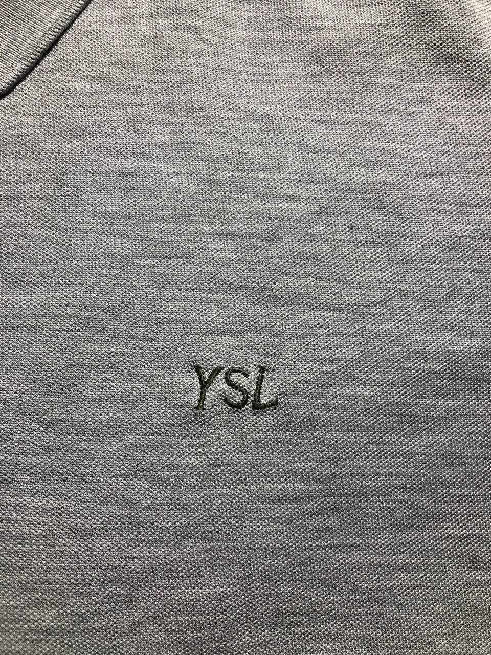 Vintage × Yves Saint Laurent Vintage 90’s Yves Saint Laurent Big Logo Polo Tee y2k og Size US S / EU 44-46 / 1 - 10 Thumbnail