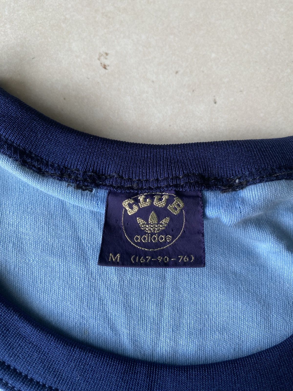 Adidas Vintage adidas club ringer ring tee adidas trefoil japa Size US S / EU 44-46 / 1 - 3 Thumbnail