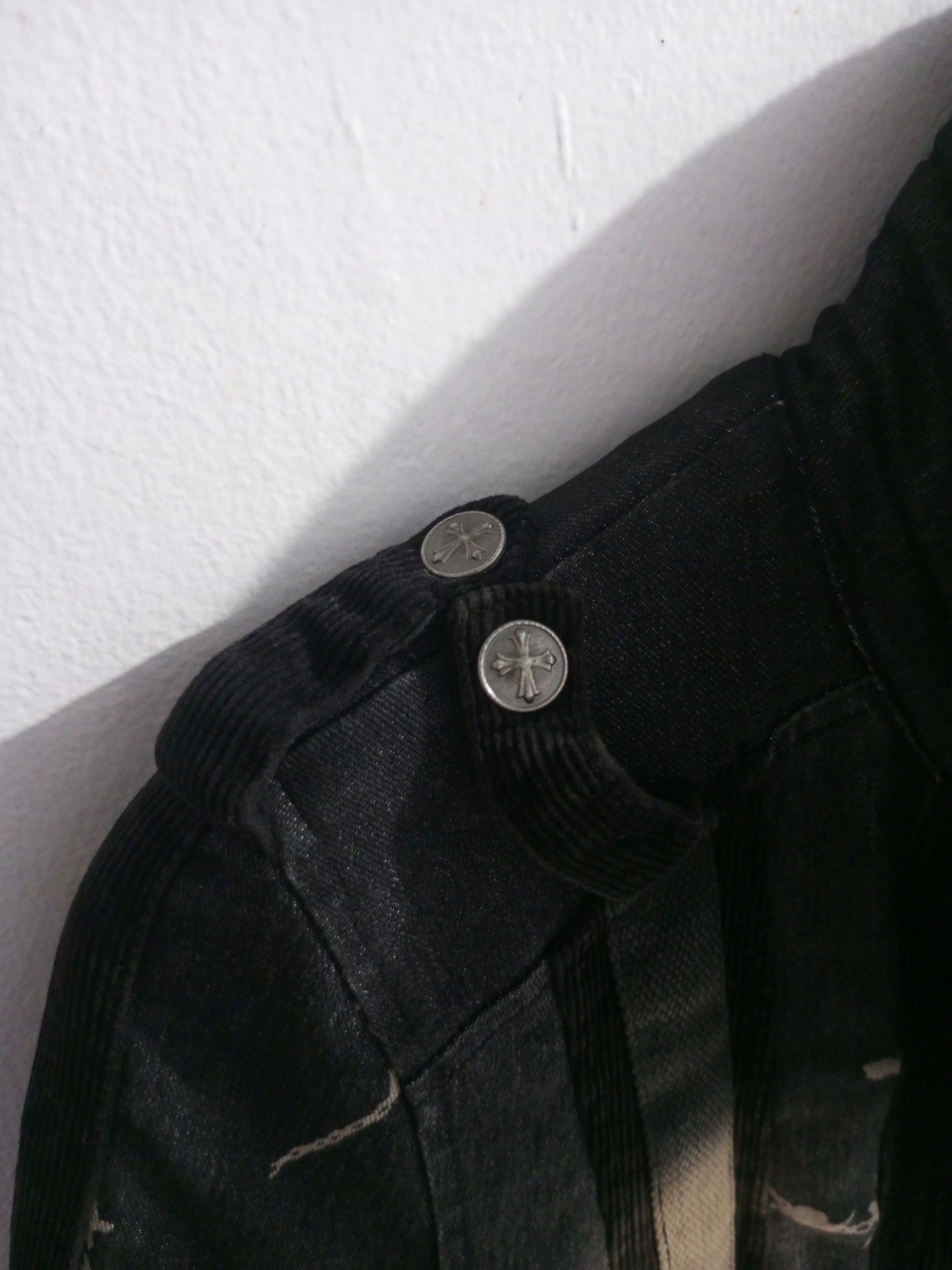 Japanese Brand Ozz on Hikozoh barbed wire denim mix corduroy jacket Size US M / EU 48-50 / 2 - 17 Thumbnail