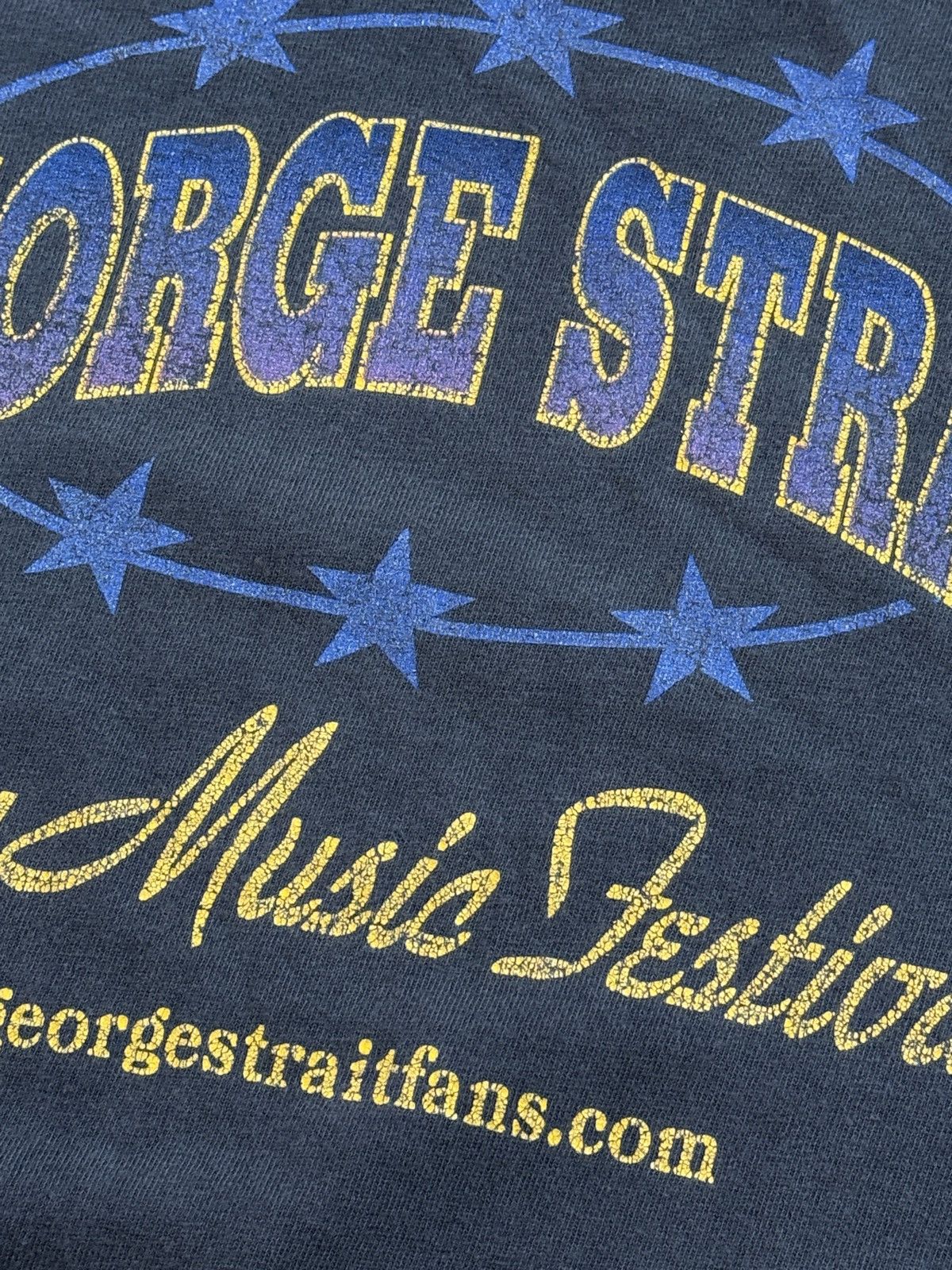 Vintage 2000s George Strait Tee Size US L / EU 52-54 / 3 - 6 Thumbnail