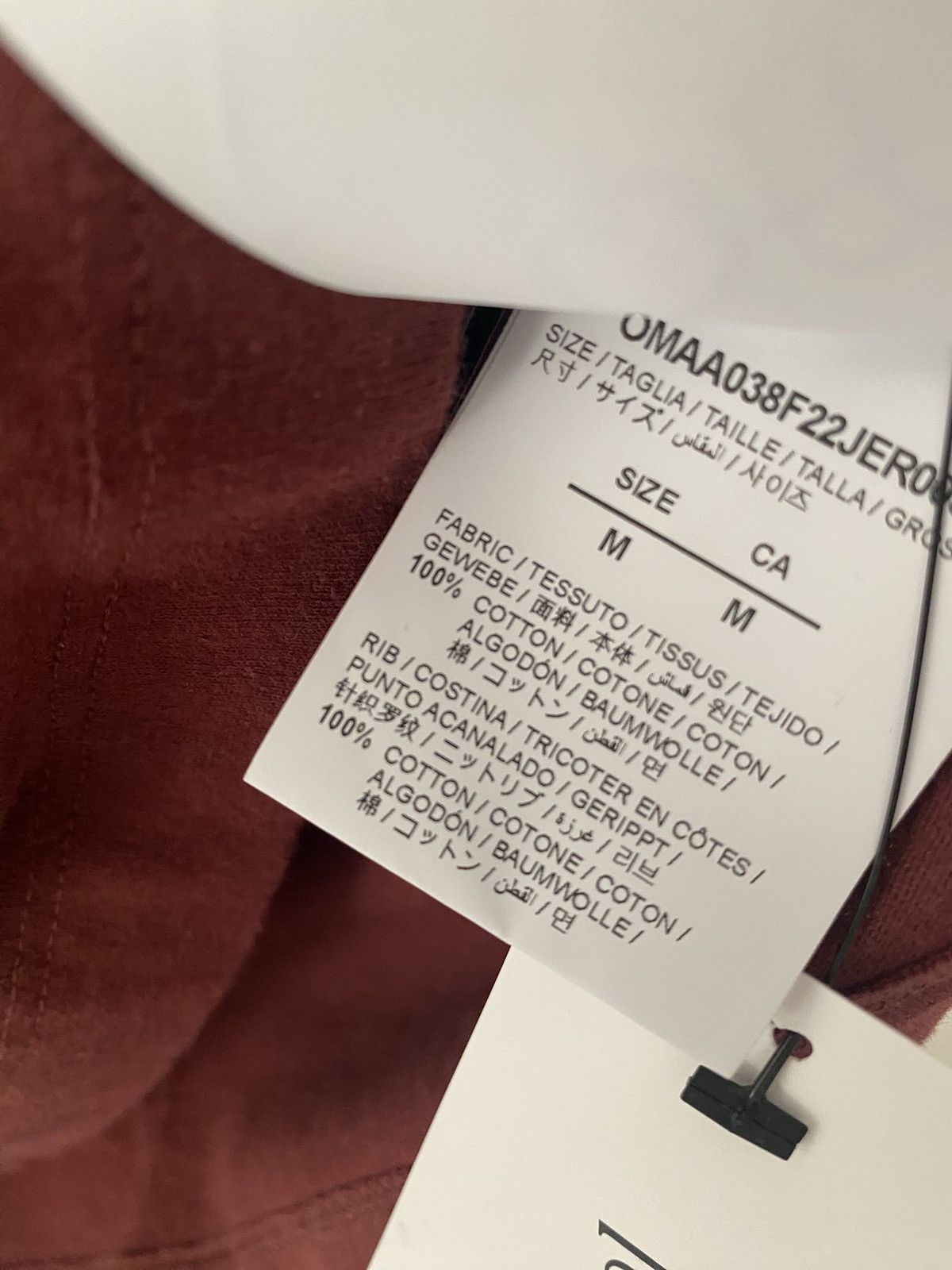 Off-White Off-White Thunder Oversized Shirt Size Medium Size US M / EU 48-50 / 2 - 6 Thumbnail