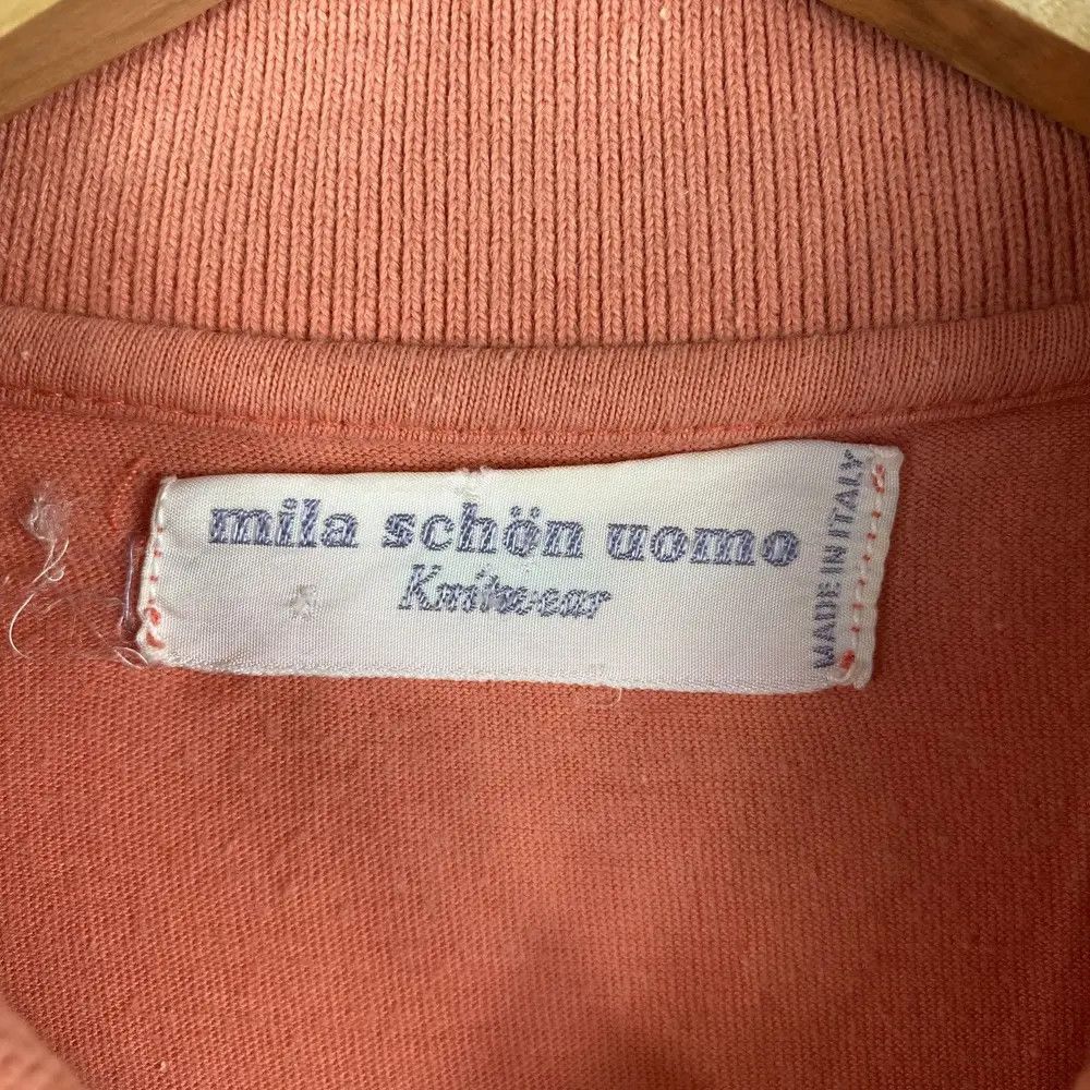Mila Schon Vintage 80's MILA SCHON Uomo Knitwear Made In Italy Polo Size US L / EU 52-54 / 3 - 5 Thumbnail
