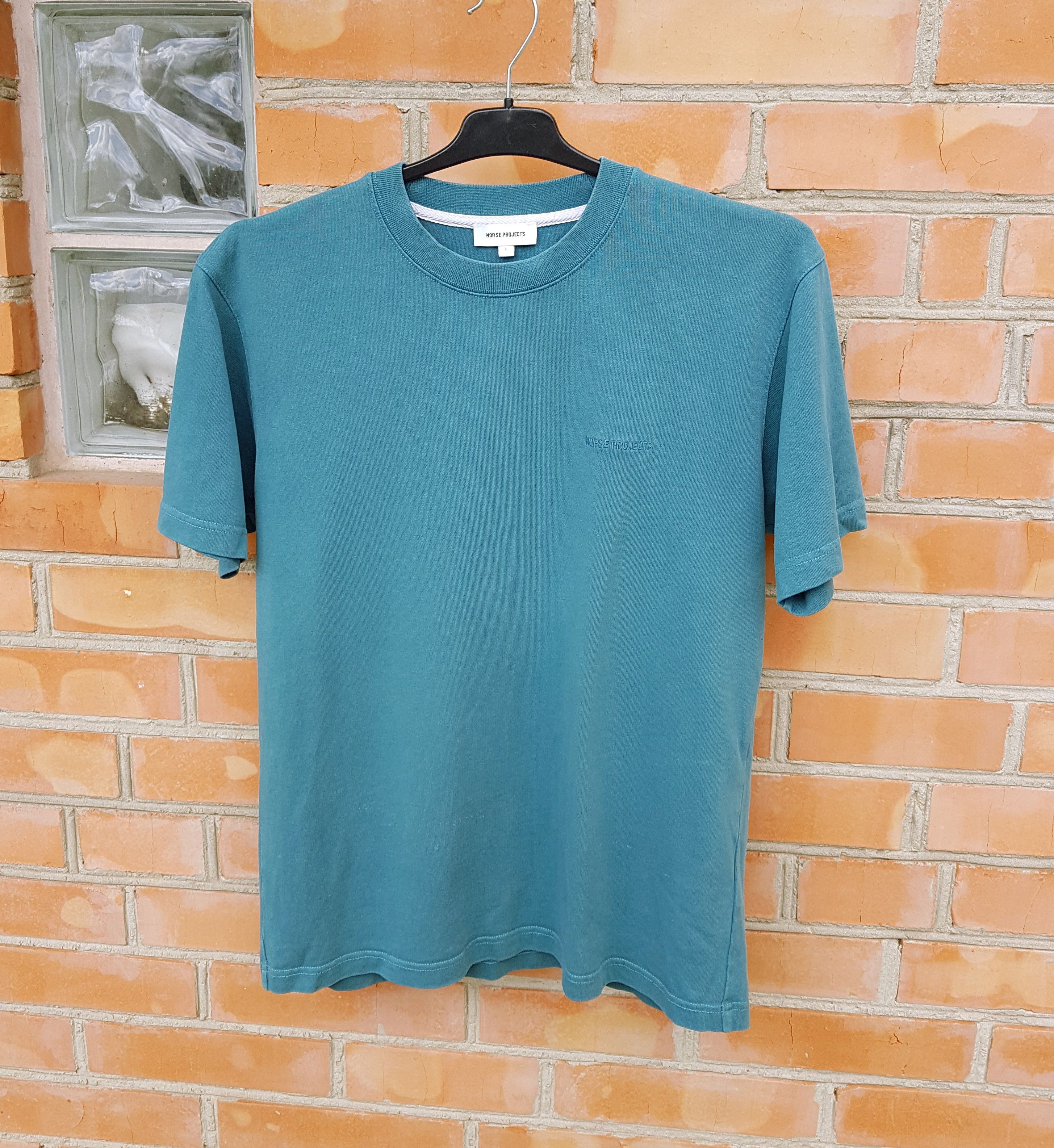 Tシャツ・カットソー NORSE PROJECTS Men T Shirts N45 0600 7004 Blue Norse Projects NORSE PROJECTS Men T-Shirts N45 0600 7004