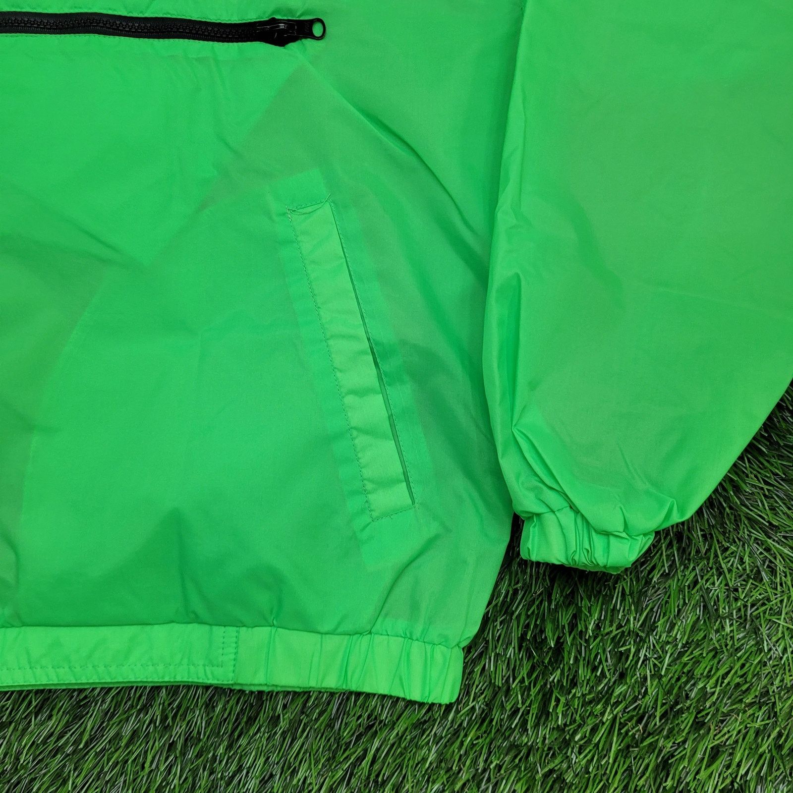 Vintage VTG 90s Seattle-Blues Anorak Windbreaker M Neon Green Baggy Size US M / EU 48-50 / 2 - 5 Thumbnail