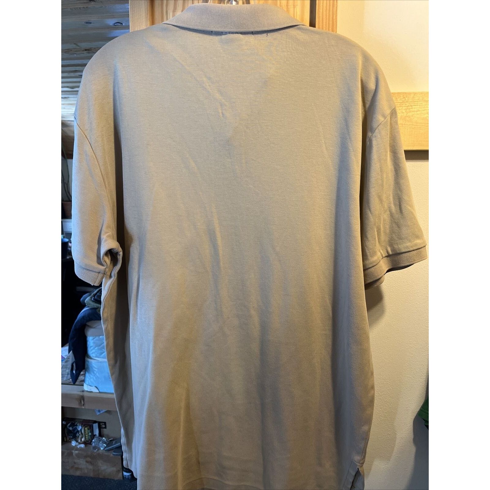 Lauren Ralph Lauren Polo Ralph Lauren Men’s L Tan SS Pullover Cotton Polo Shirt Size US L / EU 52-54 / 3 - 5 Thumbnail