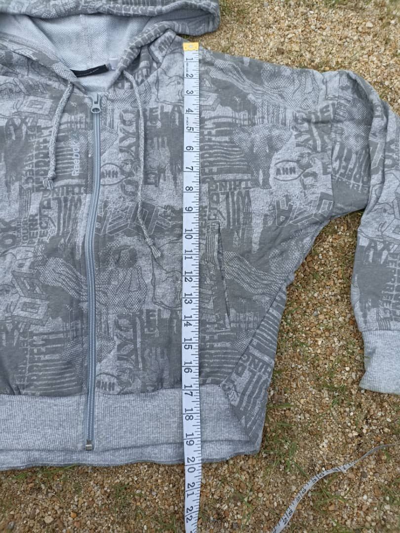 Reebok Reebok Overprint Hoodie (short) Size M / US 6-8 / IT 42-44 - 10 Thumbnail