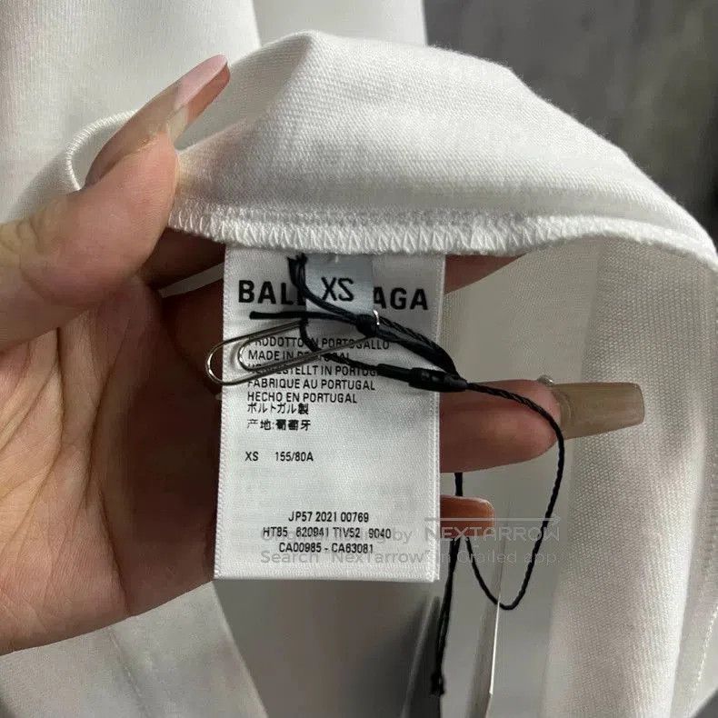 Balenciaga Balenciaga White Coke Print Short Sleeve T-shirt. Size US XS / EU 42 / 0 - 5 Thumbnail