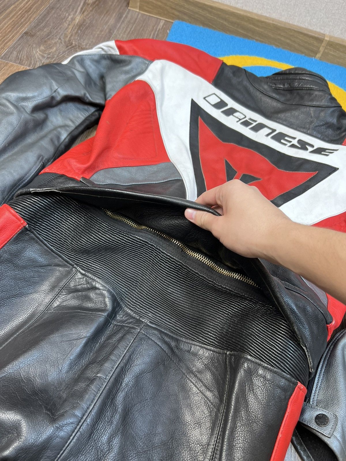 Dainese × Vintage Dainese Racing Leather Motorcycle Jacket + Pant Suit Size US XL / EU 56 / 4 - 21 Thumbnail