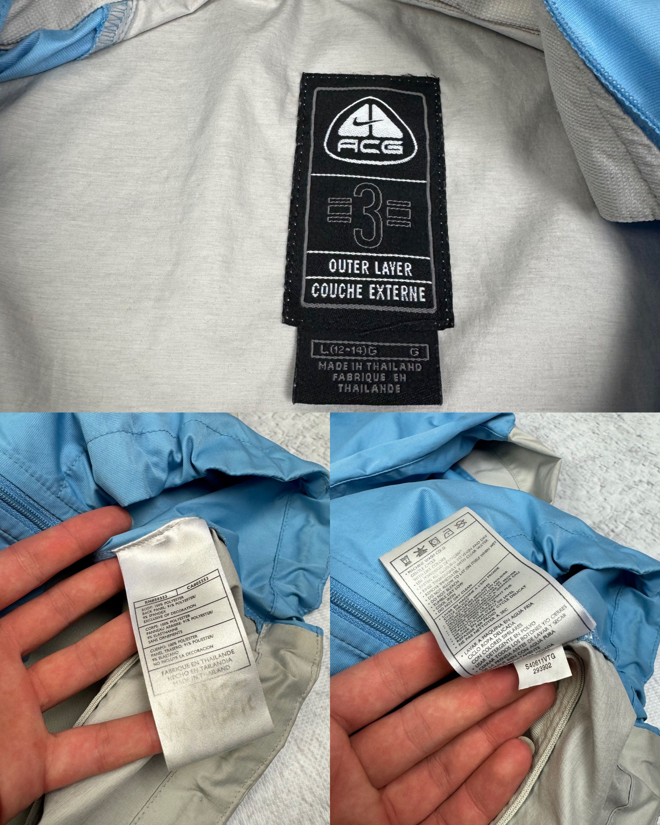 Nike Nike ACG 3 Outer Layer Couche Externe Jacket Large (12-14) Size L / US 10 / IT 46 - 2 Thumbnail