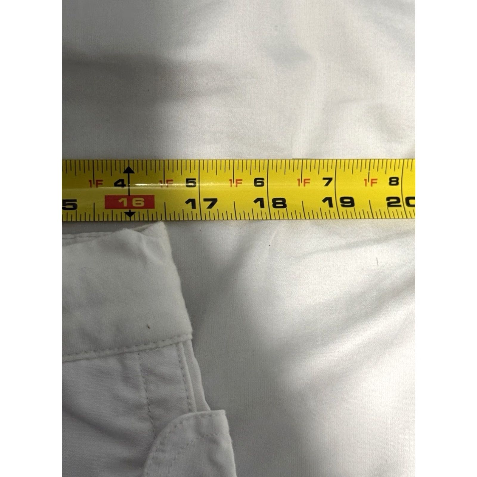Polo Ralph Lauren VINTAGE Polo Ralph Lauren Pants Mens Large White Cotton Cargo Military 90s Baggy Size US M / EU 48-50 / 2 - 8 Thumbnail