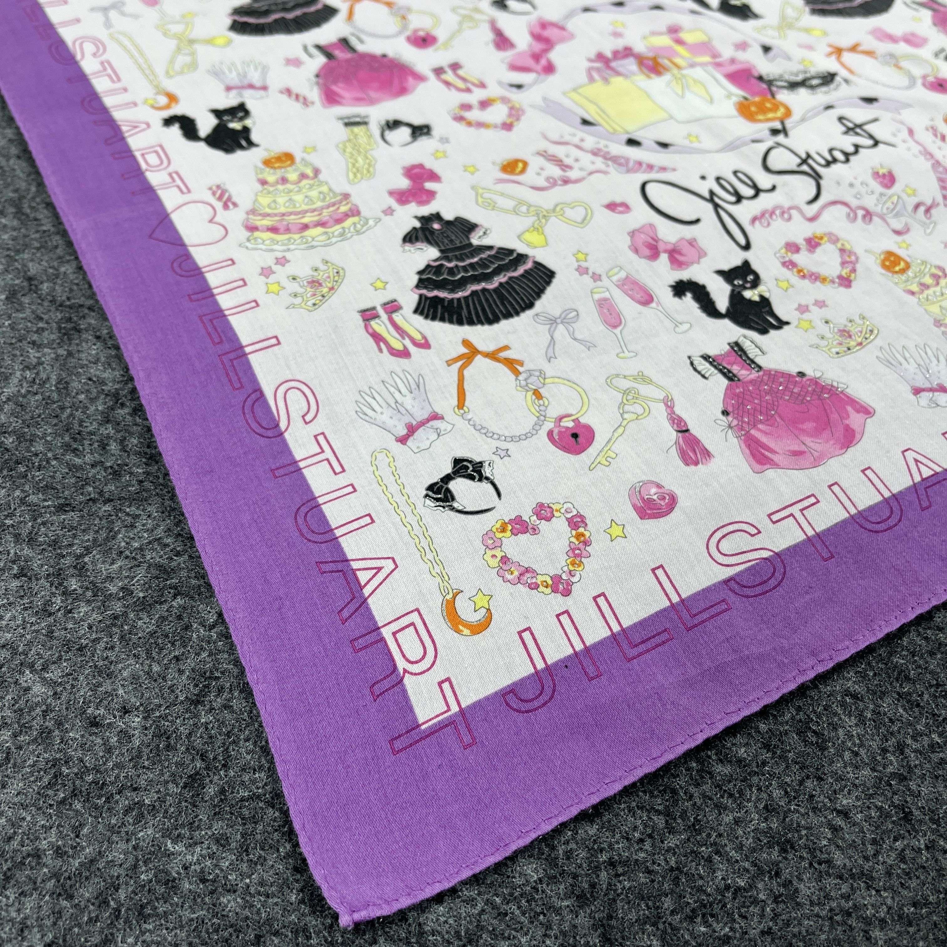 Jil Stuart × Vintage Jill Stuart Handkerchief / Bandana / Neckerchief B283 Size ONE SIZE - 6 Thumbnail