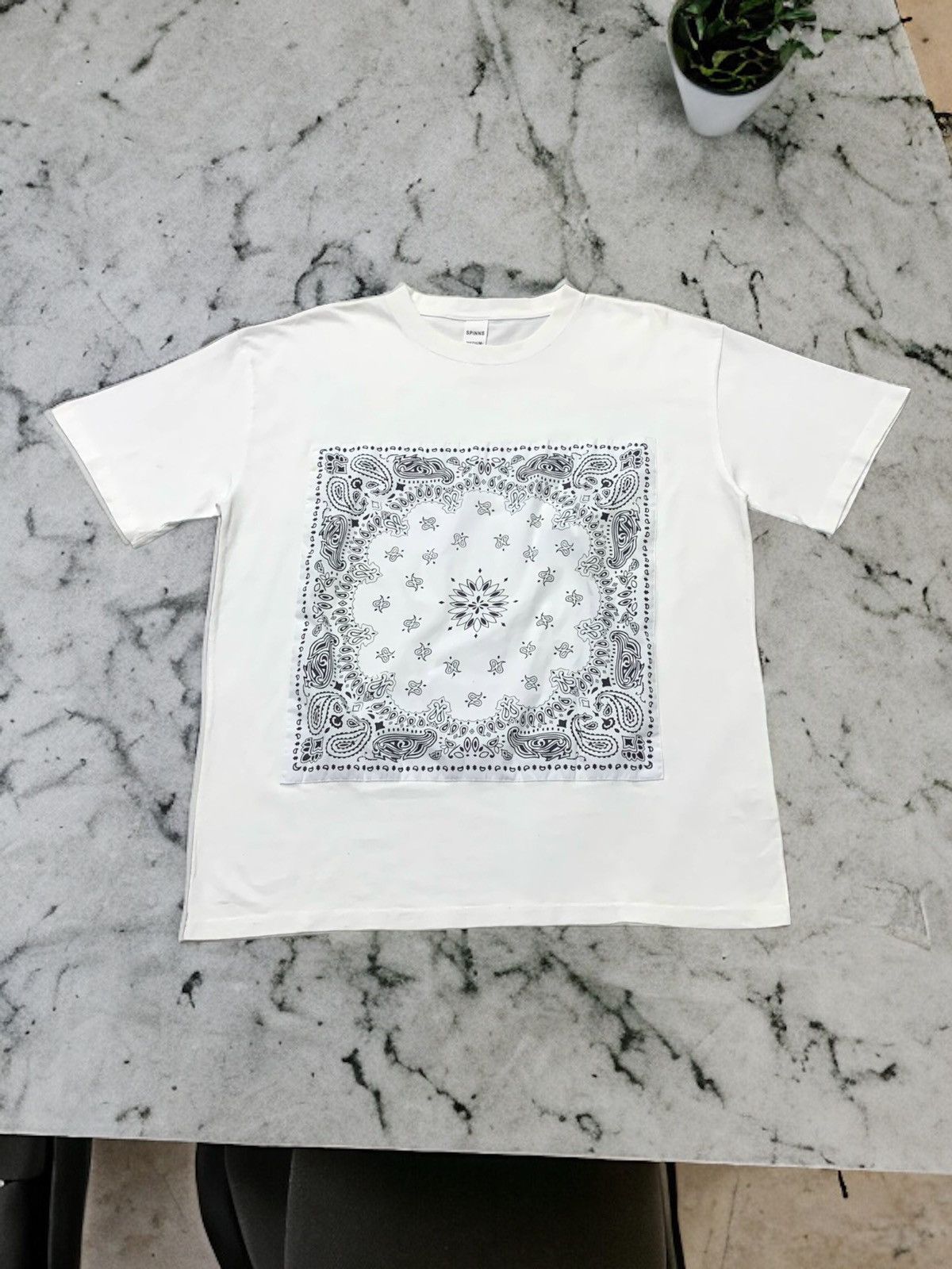 Kapital Style Bandana Patched Tshirt Spinns Japan
