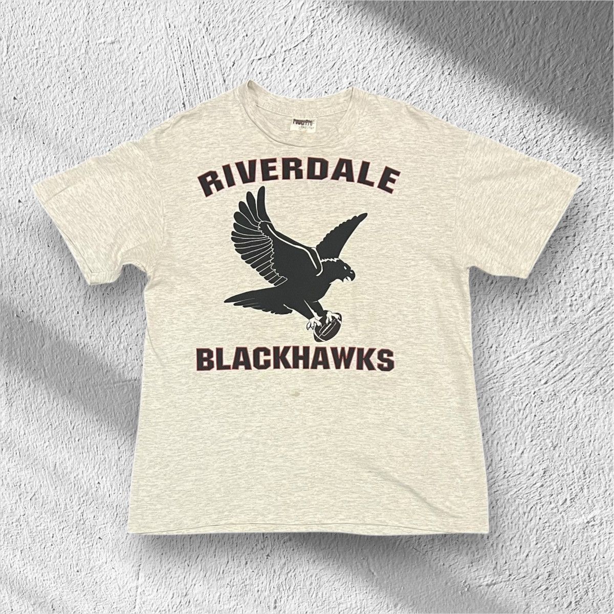 Vintage Vintage 90s Riverdale Blackhawks Taking Care Business Shirt Size US L / EU 52-54 / 3 - 1 Thumbnail