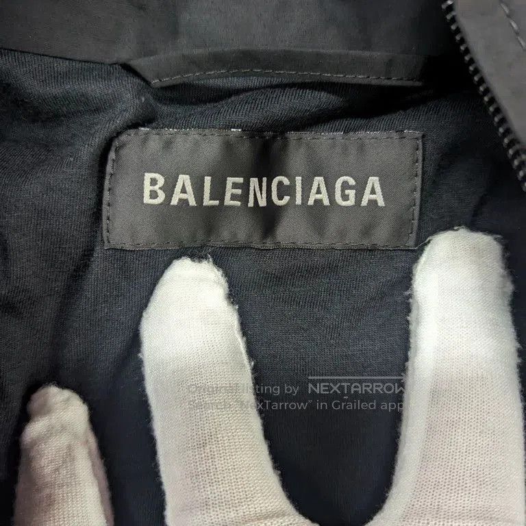 Balenciaga Balenciaga Black Letter Print Zip Jacket. Size US S / EU 44-46 / 1 - 2 Thumbnail