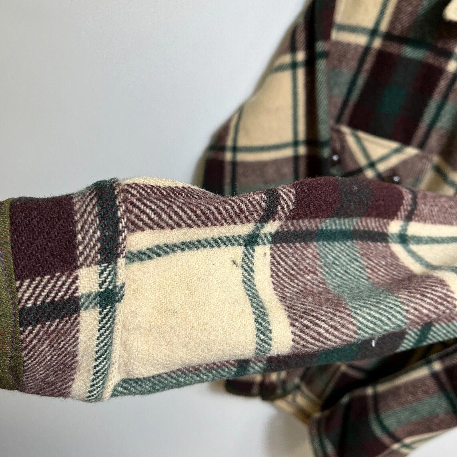 Chippewa × Vintage Vintage 50s Chippewa Heavy Wool Flannel Shirt Jacket L Size US L / EU 52-54 / 3 - 8 Thumbnail
