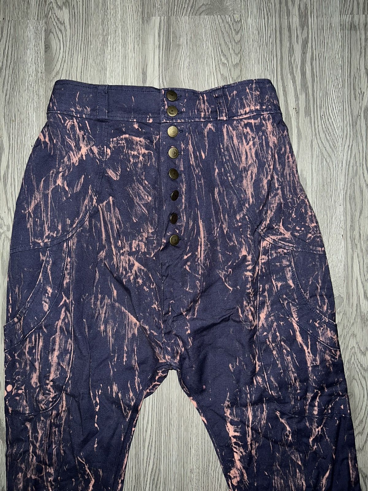 Japanese Brand Vintage graffiti harem pant 🖤 Size US 31 - 3 Thumbnail