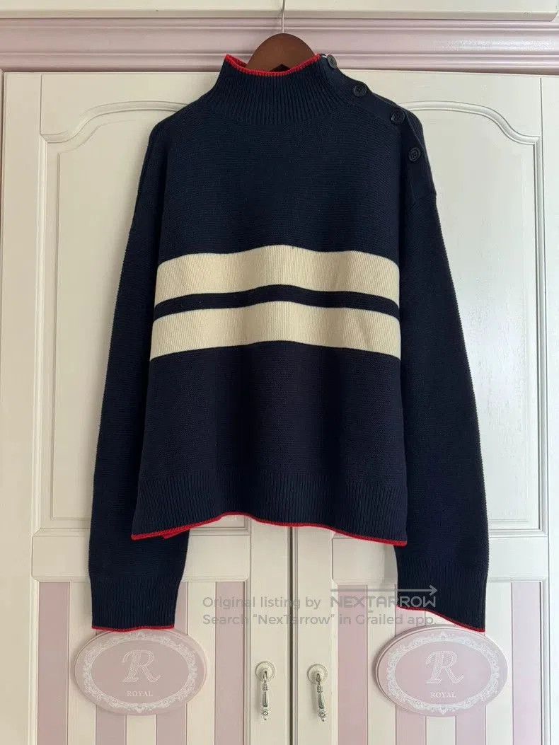Loro Piana Loro Piana Striped Cashmere Sweater. Size US M / EU 48-50 / 2 - 1 Thumbnail