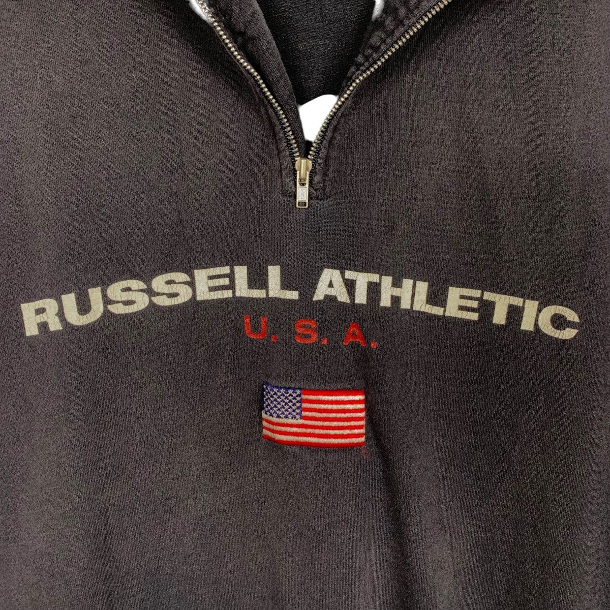 Russell Athletic RUSSELL ATHLETIC Embroidery Big Logo Sweatshirt #1739-C77 Size US L / EU 52-54 / 3 - 12 Thumbnail