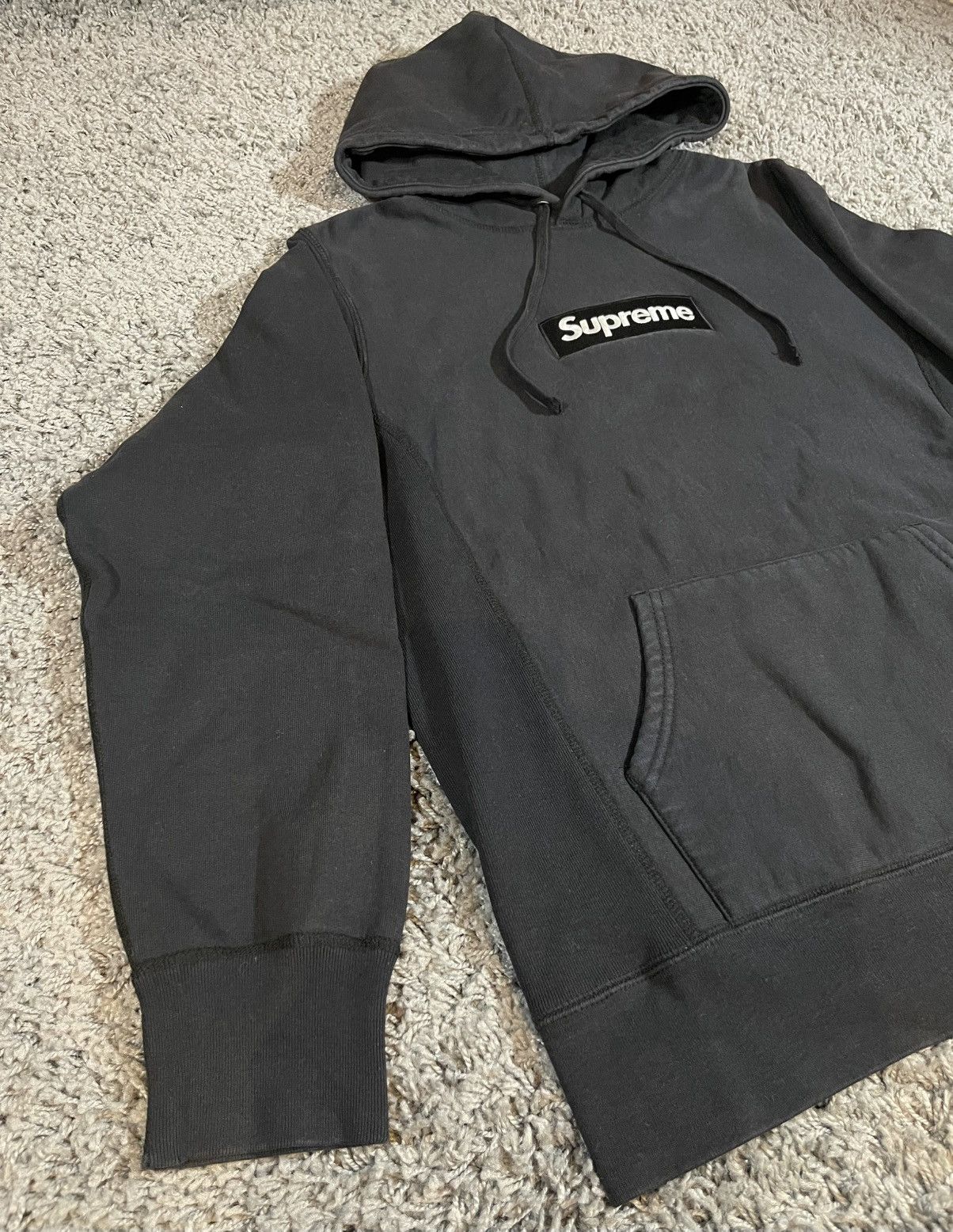 Supreme 2016FW Supreme Box Logo Hooded Sweatshirt Hoodie Black Size US M / EU 48-50 / 2 - 5 Thumbnail