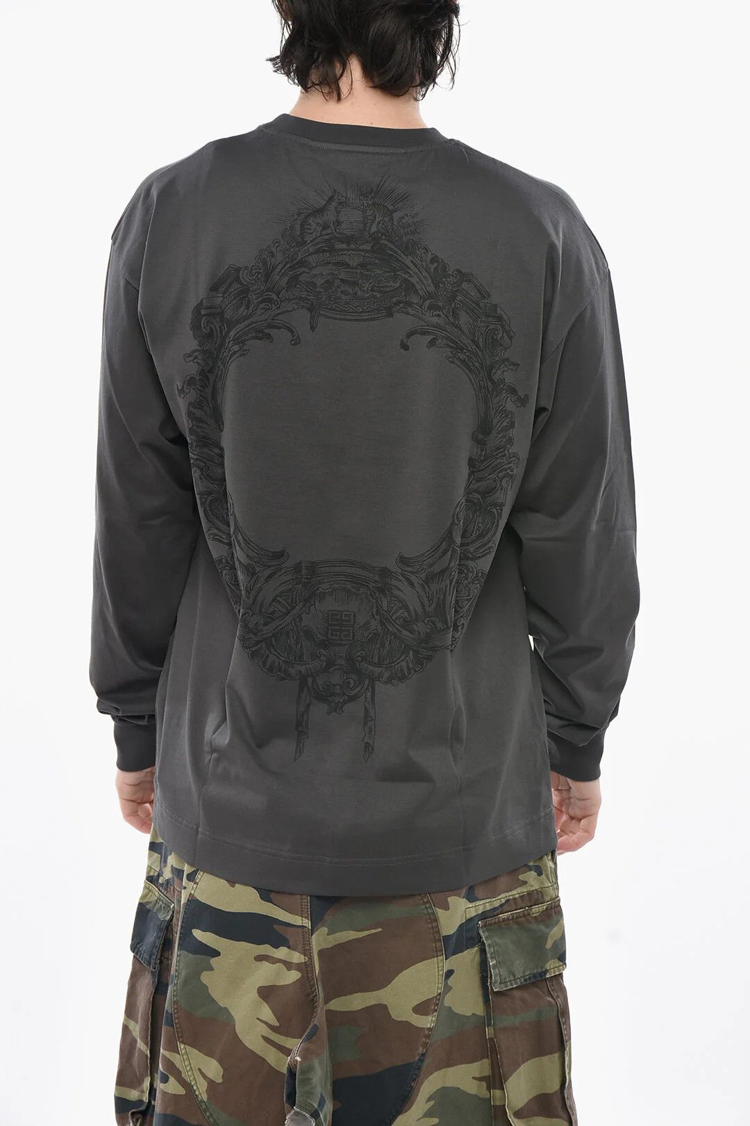 Givenchy og1mm0326 Crewneck T-Shirt in Grey Size US L / EU 52-54 / 3 - 2 Thumbnail