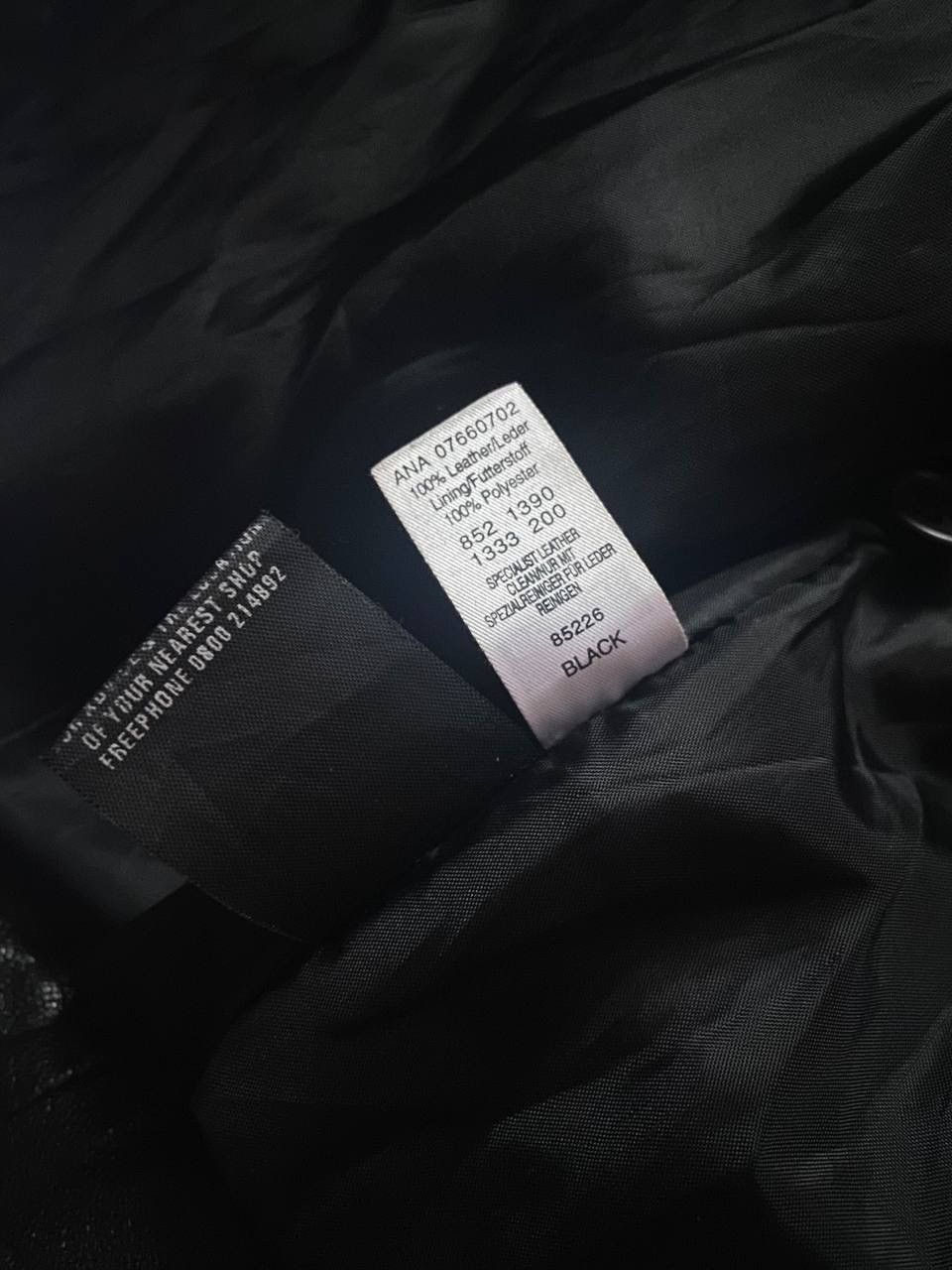 Genuine Leather Vintage Leather Bomber Jacket Moto Y2K Schott Style Size US XL / EU 56 / 4 - 6 Thumbnail