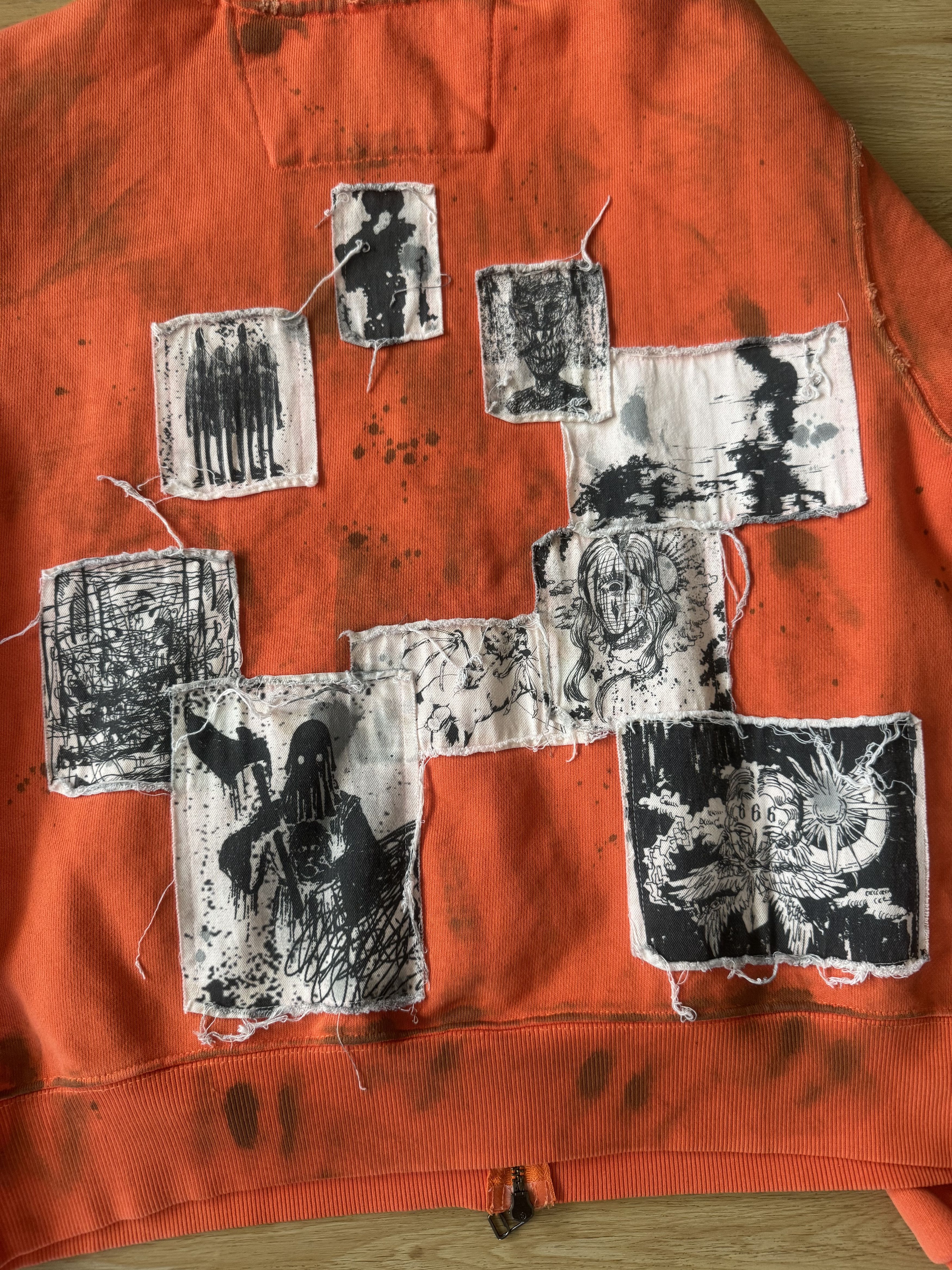 Other Undermycarpresent “virgin ataraxia” distressed hoodie Size US M / EU 48-50 / 2 - 4 Thumbnail