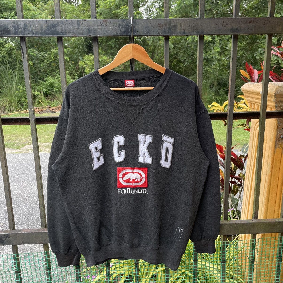 🔥Vintage 90s Ecko Unltd Big Logo Skateboard Sweatshirts