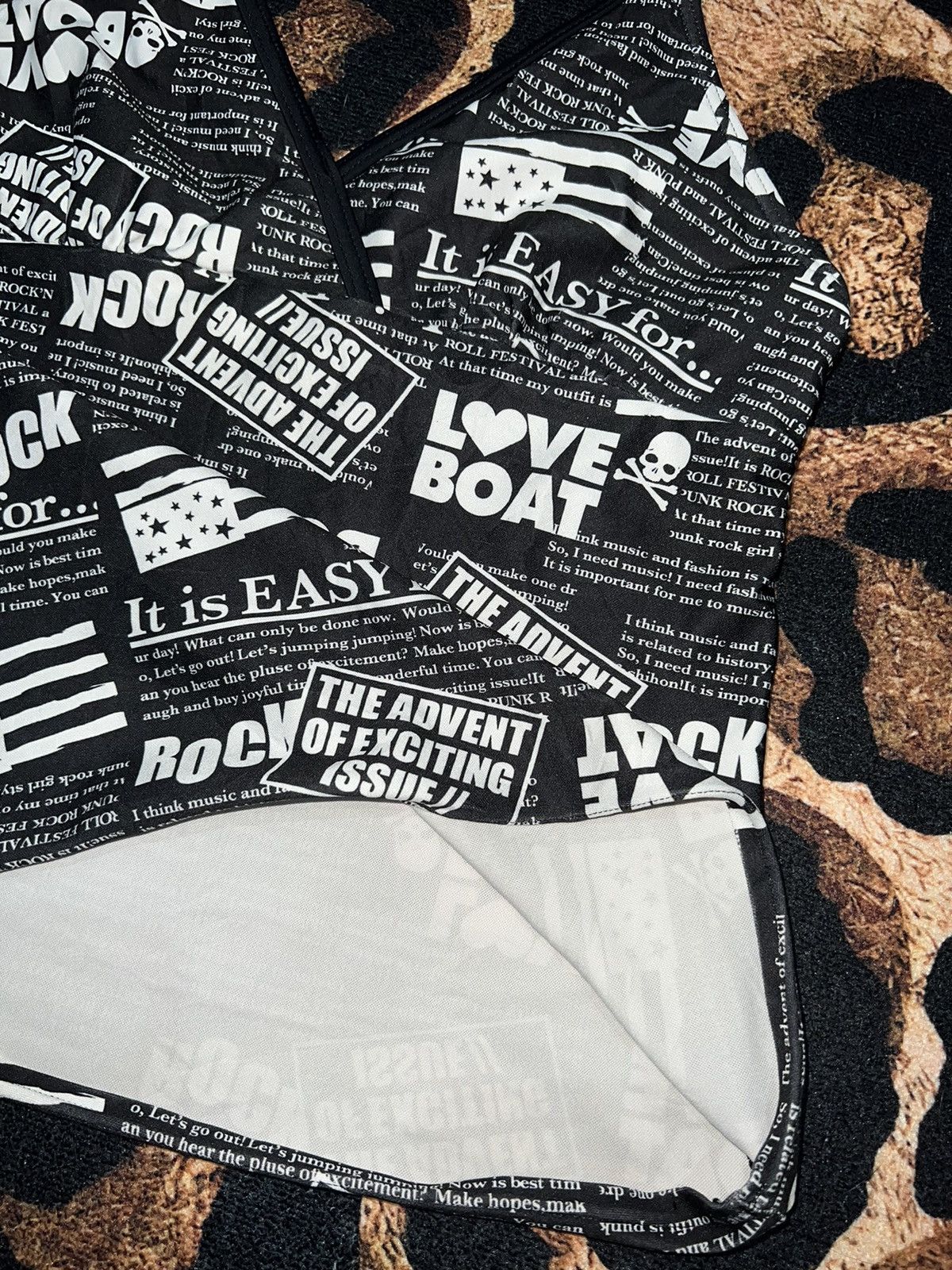 Japanese Brand Love Boat halter neck top ☠️➕ Size M / US 6-8 / IT 42-44 - 8 Thumbnail