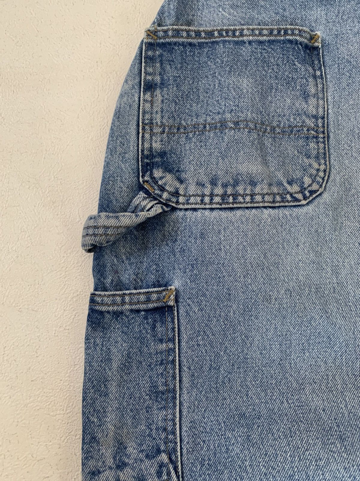 Carhartt Carhartt Denim Carpenter Dark Stone Dungaree(B237-DST) Size US 38 / EU 54 - 4 Thumbnail