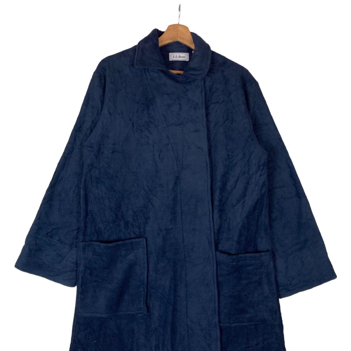 L.L. Bean Vintage L.L. Bean Single Button Long Trench Coat Cape Jacket Size US M / EU 48-50 / 2 - 2 Thumbnail