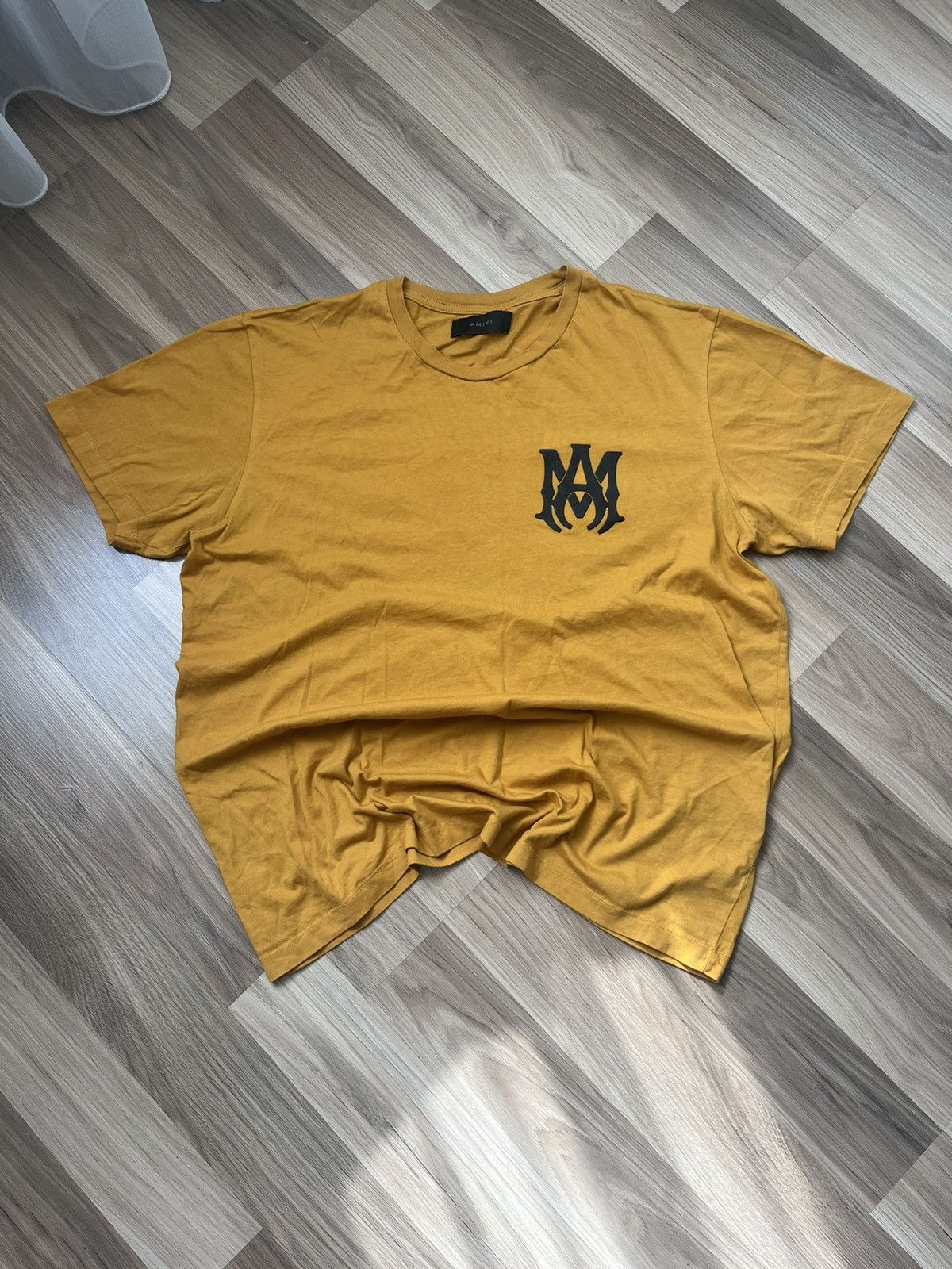 Amiri Y2K AMIRI T SHIRT DOUBLE LOGO DRILL Size US XL / EU 56 / 4 - 2 Thumbnail
