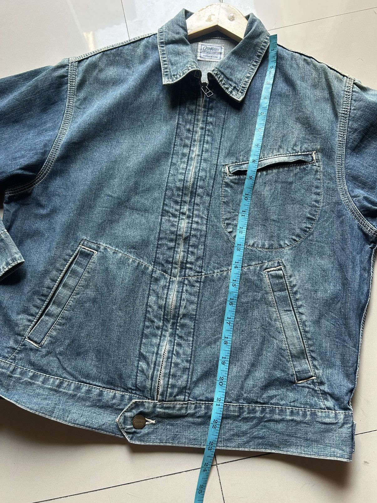 Oshkosh Oshkosh Classic Lot 1082 Denim Jacket Size US S / EU 44-46 / 1 - 13 Thumbnail