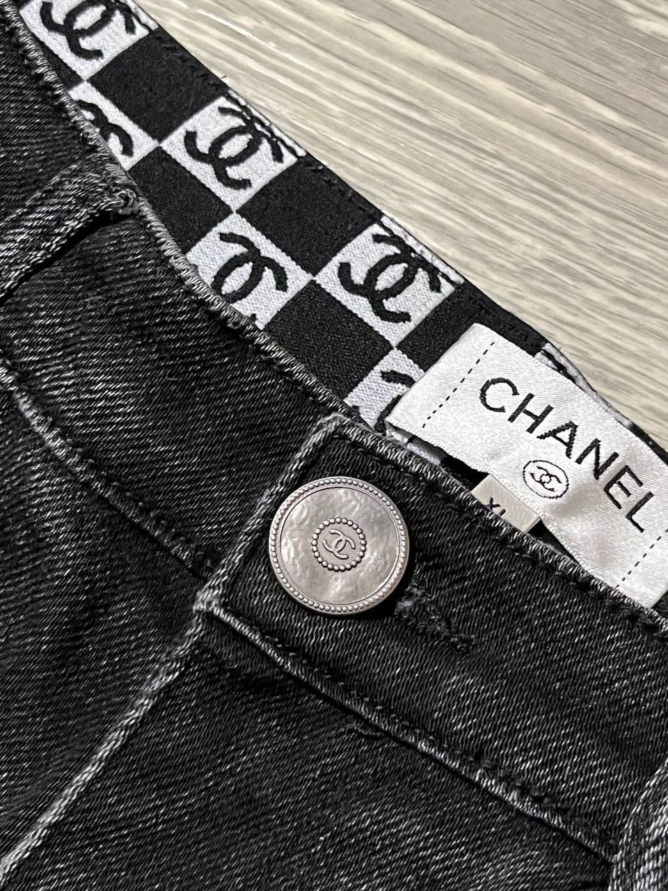Chanel Chanel Jeans Mini Metal Logo Denim Distressed Slim Size 30" / US 8 / IT 44 - 12 Thumbnail