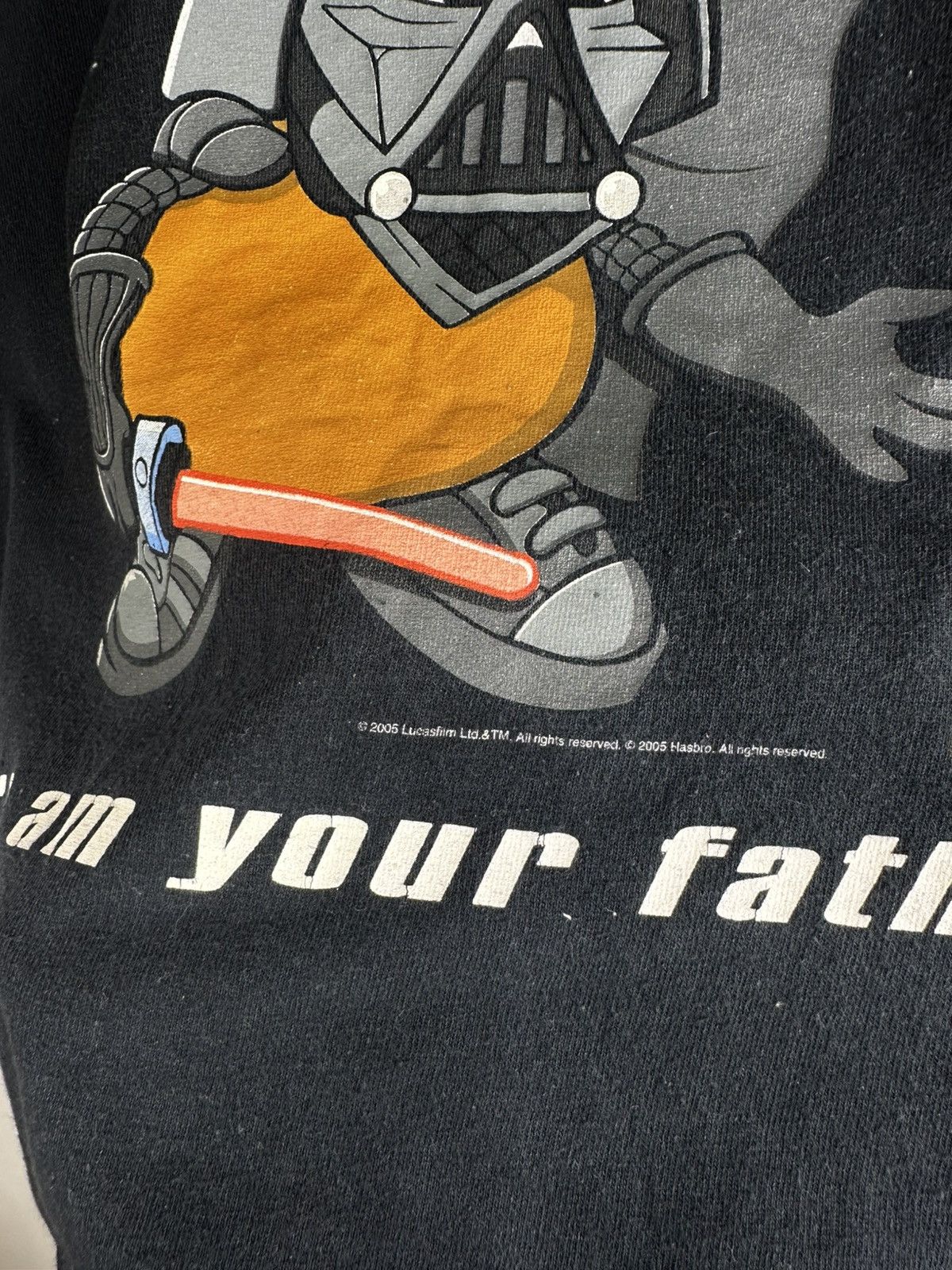 Star Wars Vintage Darth Tater Star Wars Mr. Potato Head T-Shirt Size US L / EU 52-54 / 3 - 5 Thumbnail