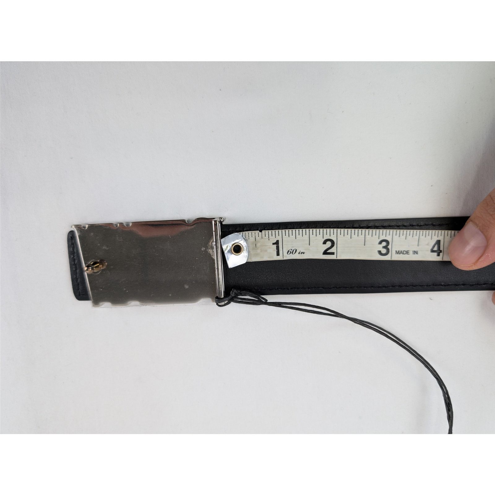 Amiri o1rshd1 Q:2 / Size: 100 / Nappa Amiri Core 4cm Belt in Black Size 40 - 13 Thumbnail