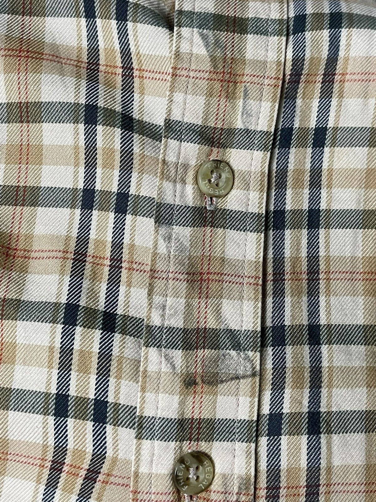 Designer × Japanese Brand × Vintage Regal Friend Button Up Checked Flannel (50) Size US M / EU 48-50 / 2 - 5 Thumbnail