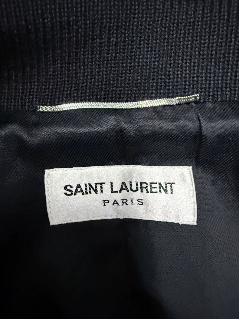 Yves Saint Laurent Saint Laurent Black and white Teddy jacket 2502-Nextarrow Size US L / EU 52-54 / 3 - 3 Thumbnail