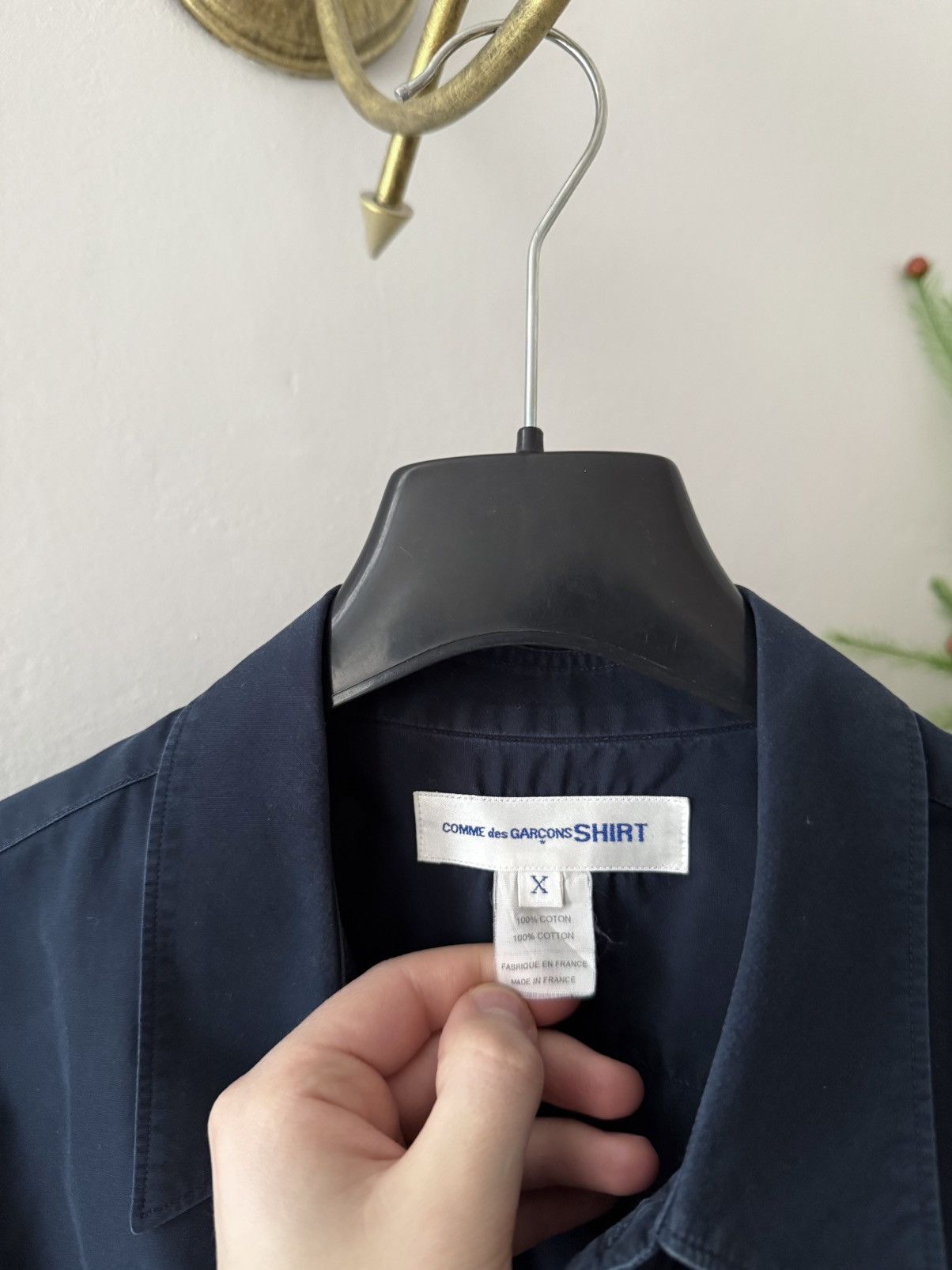 Comme des Garcons Comme Des Garcons SHIRT Button Up Shirt Size US XL / EU 56 / 4 - 7 Thumbnail