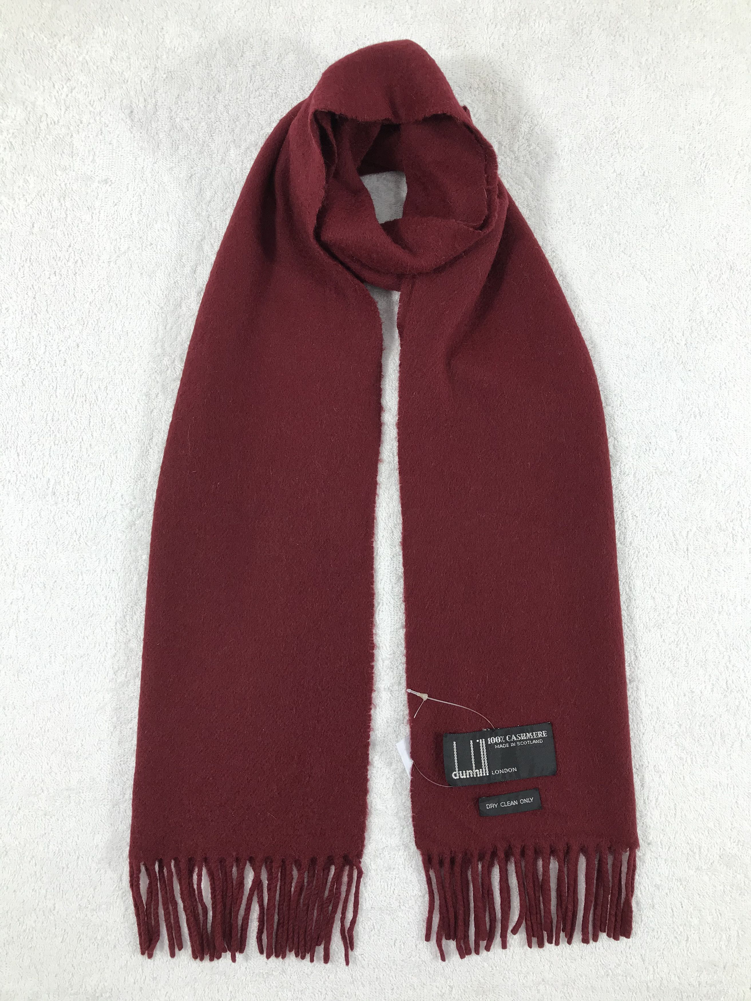 Alfred Dunhill × Vintage Alfred Dunhill Scarf / Muffler / Neckwear - WW1379 Size ONE SIZE - 1 Thumbnail