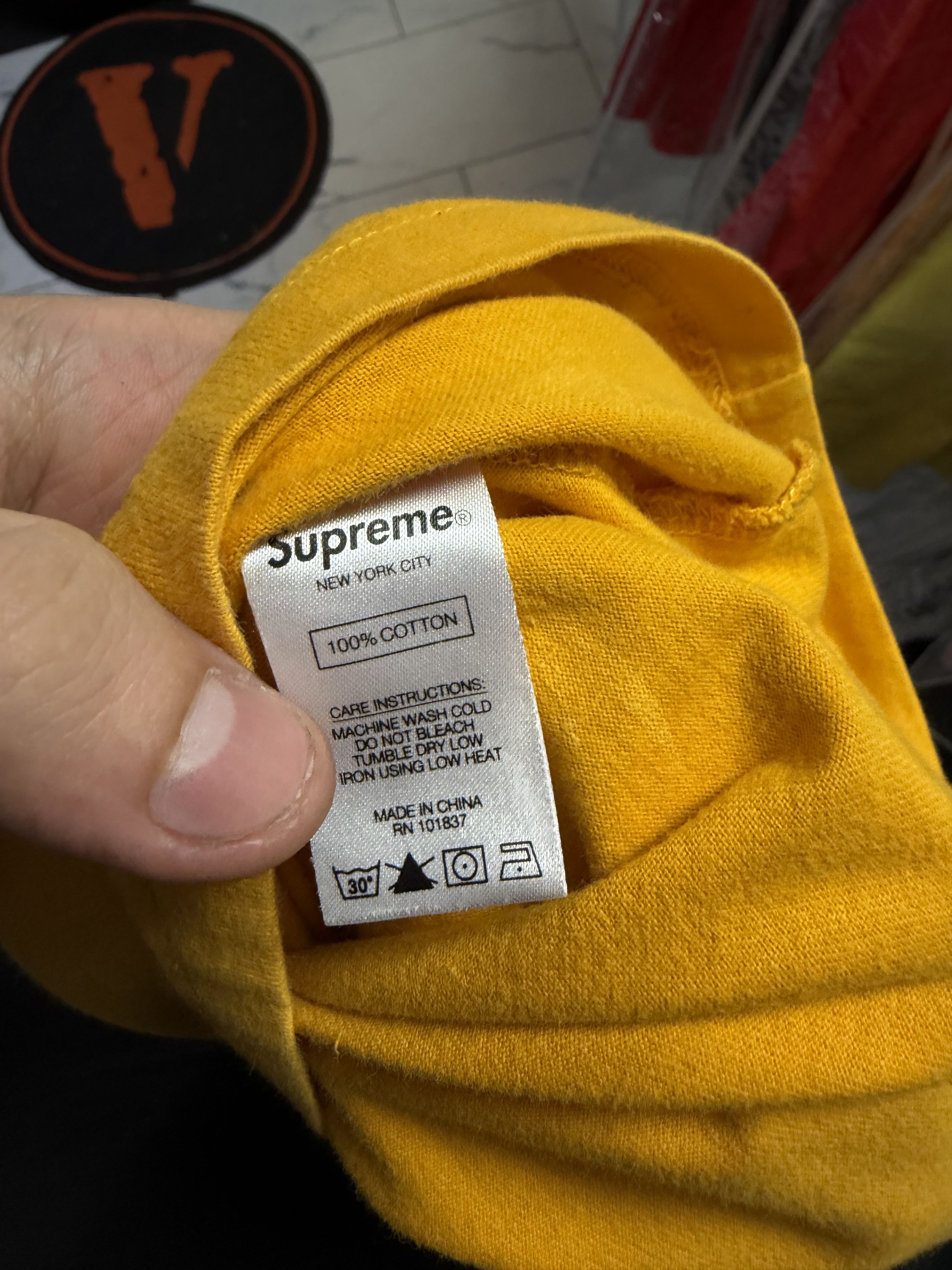 Supreme Supreme Marrakech Longsleeve Yellow Size M Gently Worn Size US M / EU 48-50 / 2 - 3 Thumbnail
