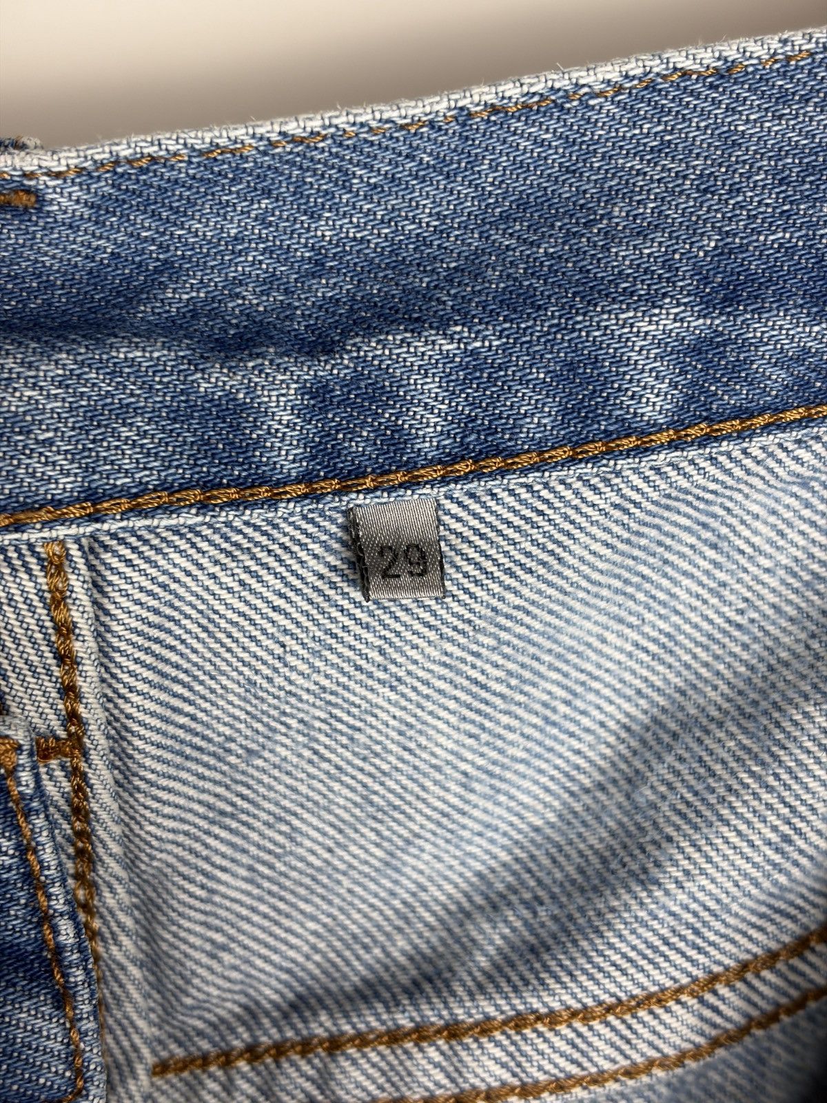 Dior Dior Homme Mudwash Painter Distressed Blue Denim Jeans Size US 29 - 8 Thumbnail